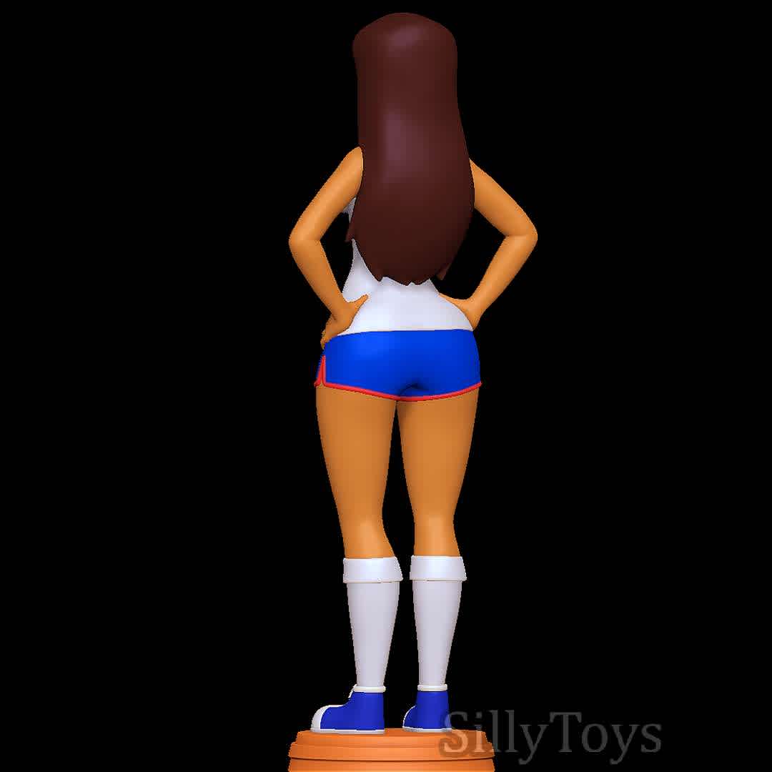 Jessica - Scooby Doo Camp Scare - She fancy - The best files for 3D printing in the world. Stl models divided into parts to facilitate 3D printing. All kinds of characters, decoration, cosplay, prosthetics, pieces. Quality in 3D printing. Affordable 3D models. Low cost. Collective purchases of 3D files.