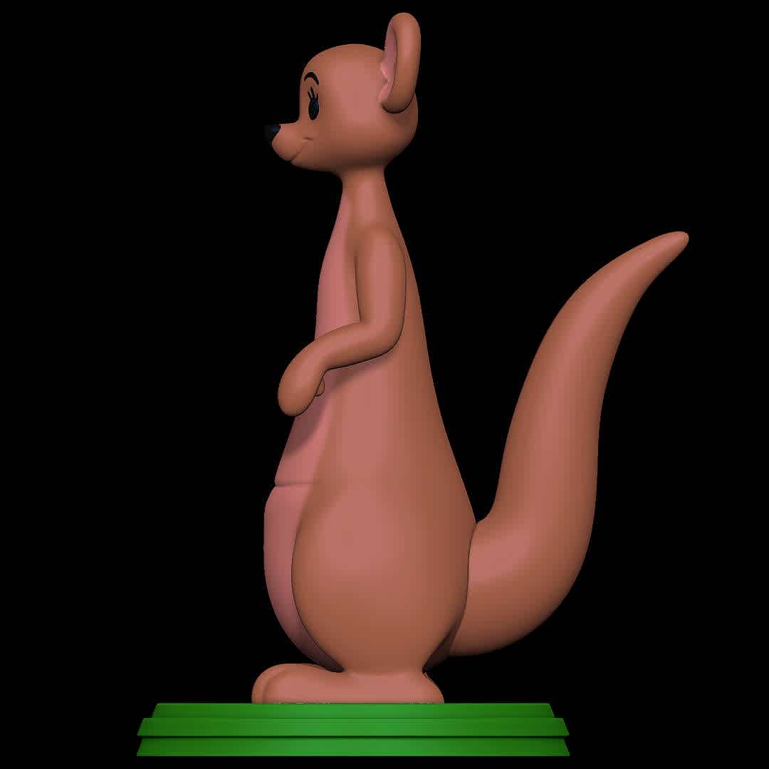 kanga - winnie the pooh - kanga from winnie the pooh
 - The best files for 3D printing in the world. Stl models divided into parts to facilitate 3D printing. All kinds of characters, decoration, cosplay, prosthetics, pieces. Quality in 3D printing. Affordable 3D models. Low cost. Collective purchases of 3D files.