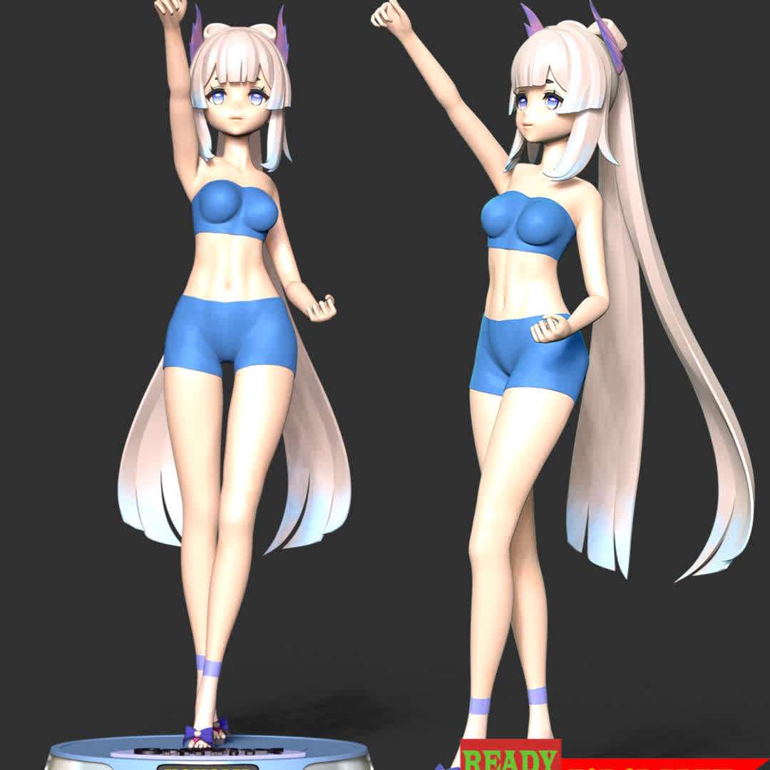 Kokomi - Genshin Impact - Sangonomiya Kokomi is a playable Hydro character in Genshin Impact.

These information of this model:

 - Files format: STL, OBJ (included 04 separated files is ready for 3D printing). 
 - Zbrush original file (ZTL) for you to customize as you like.
 - The height is 20 cm
 - The version 1.0. 

The model ready for 3D printing.
Hope you like her.
Don't hesitate to contact me if there are any problems during printing the model - The best files for 3D printing in the world. Stl models divided into parts to facilitate 3D printing. All kinds of characters, decoration, cosplay, prosthetics, pieces. Quality in 3D printing. Affordable 3D models. Low cost. Collective purchases of 3D files.