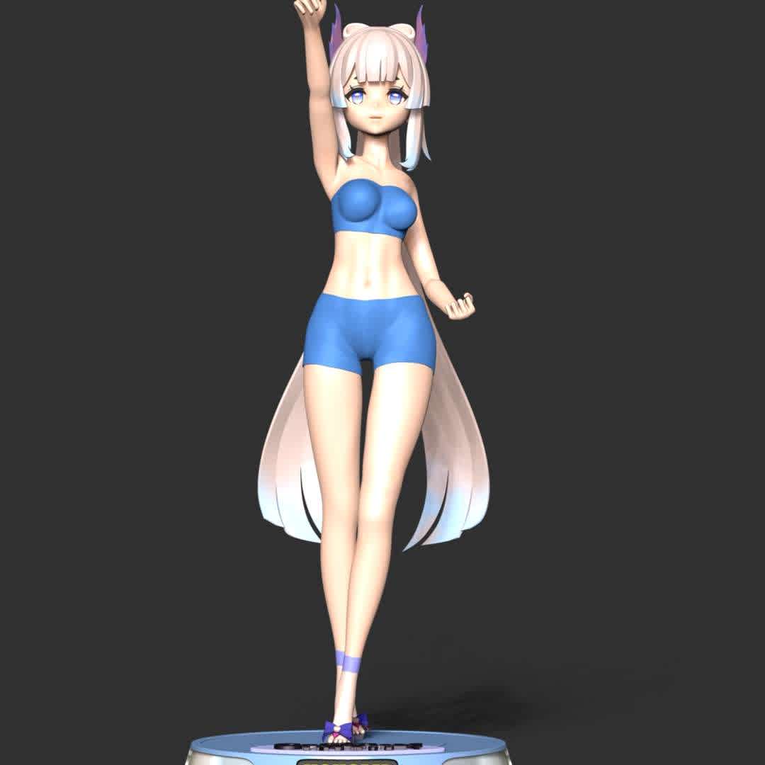 Kokomi - Genshin Impact - Sangonomiya Kokomi is a playable Hydro character in Genshin Impact.

These information of this model:

 - Files format: STL, OBJ (included 04 separated files is ready for 3D printing). 
 - Zbrush original file (ZTL) for you to customize as you like.
 - The height is 20 cm
 - The version 1.0. 

The model ready for 3D printing.
Hope you like her.
Don't hesitate to contact me if there are any problems during printing the model - The best files for 3D printing in the world. Stl models divided into parts to facilitate 3D printing. All kinds of characters, decoration, cosplay, prosthetics, pieces. Quality in 3D printing. Affordable 3D models. Low cost. Collective purchases of 3D files.