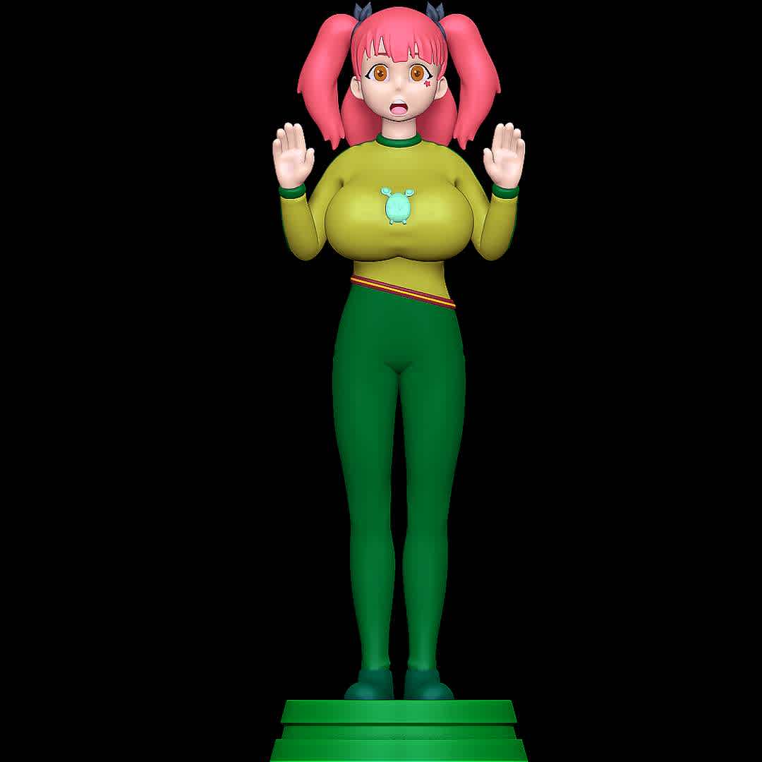 Nene fujinoki Yolkian outfit - Character from the anime my first girlfriend is a gal, using a yolkian outfit from Jimmy Neutron.
 - Os melhores arquivos para impressão 3D do mundo. Modelos stl divididos em partes para facilitar a impressão 3D. Todos os tipos de personagens, decoração, cosplay, próteses, peças. Qualidade na impressão 3D. Modelos 3D com preço acessível. Baixo custo. Compras coletivas de arquivos 3D.