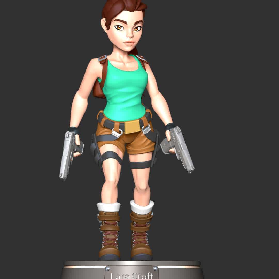 Lara Croft - Tomb Raider Reloaded - These information of model:

**- The height of current model is 20 cm and you can free to scale it.**

**- Format files: STL, OBJ to supporting 3D printing.**

Please don't hesitate to contact me if you have any issues question. - The best files for 3D printing in the world. Stl models divided into parts to facilitate 3D printing. All kinds of characters, decoration, cosplay, prosthetics, pieces. Quality in 3D printing. Affordable 3D models. Low cost. Collective purchases of 3D files.