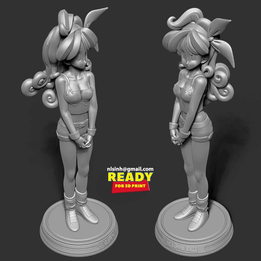 Launch Dragon Ball  - When you purchase this product, you will own:

- OBJ, STL files are ready for 3D printing.

- Zbrush original files (ZTL) for you to customize as you like.

21th May, 2020: This is version 1.0 of this model.

20th August, 2021: version 1.1 - Fixed bugs in the previous version. Merge neatly to get ready for 3D printing.

Hope you guys like her :)

Thanks so much for viewing my model! - The best files for 3D printing in the world. Stl models divided into parts to facilitate 3D printing. All kinds of characters, decoration, cosplay, prosthetics, pieces. Quality in 3D printing. Affordable 3D models. Low cost. Collective purchases of 3D files.