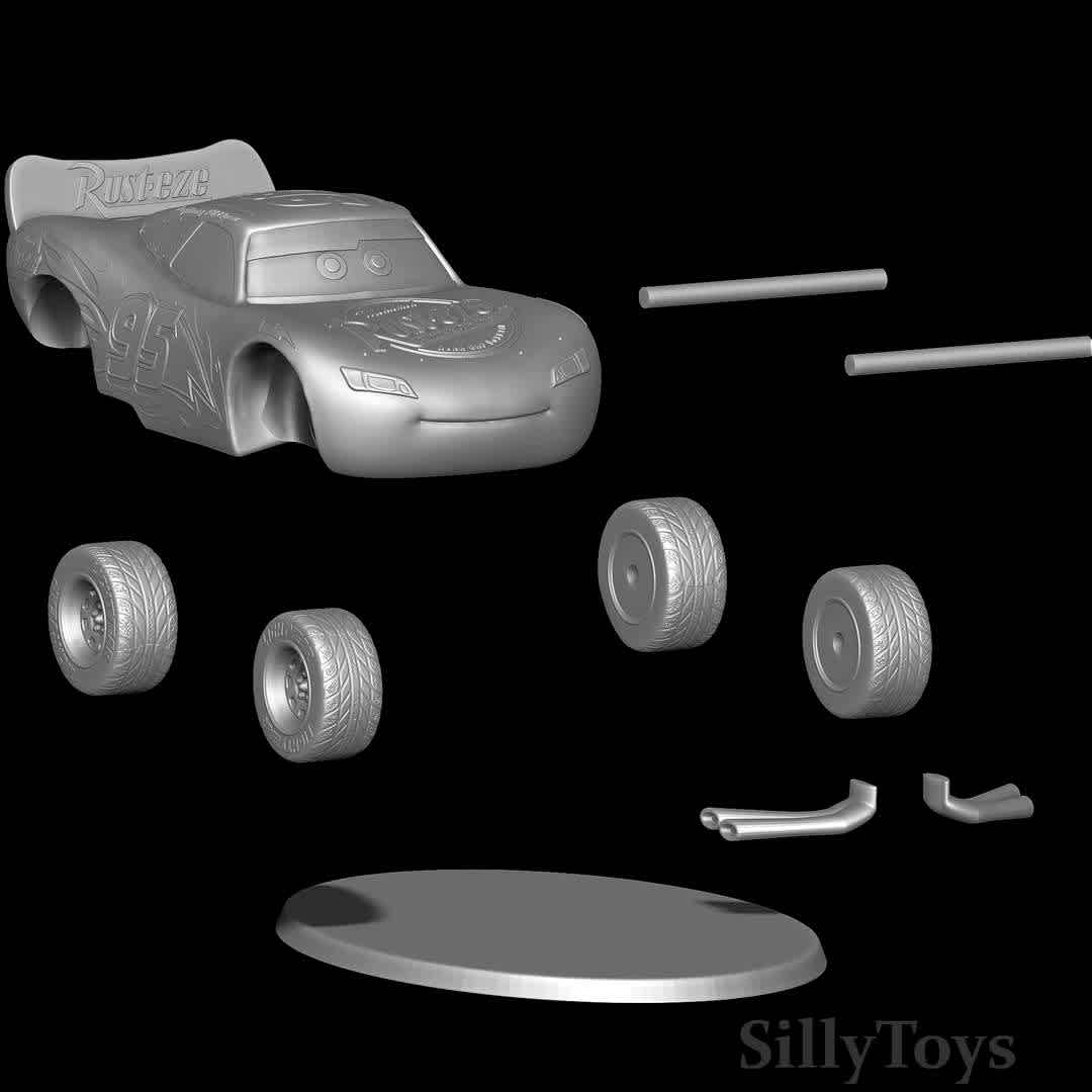 CO3D Lightning McQueen Cars