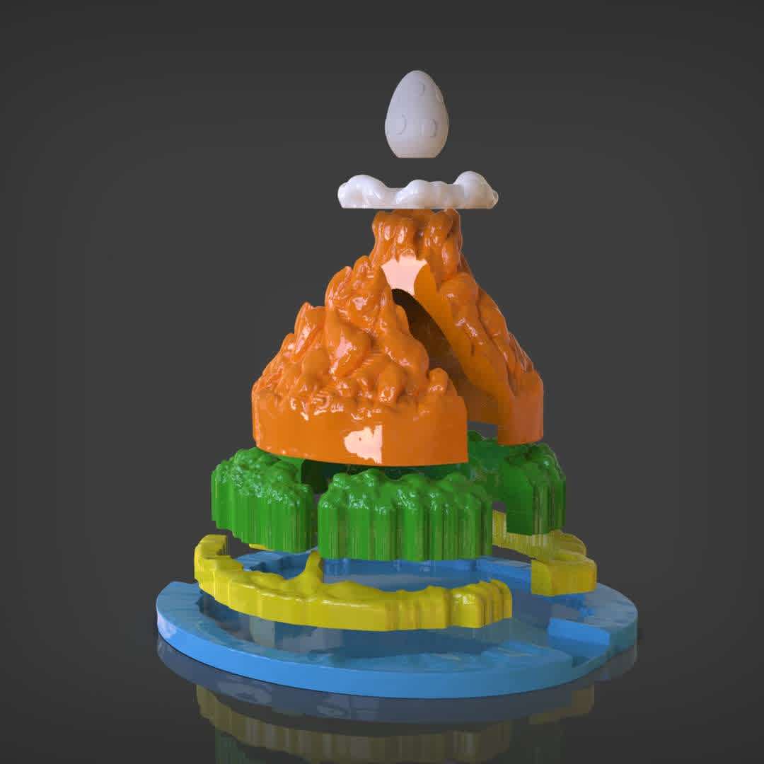 Links Awakening - Koholint Island - Koholint Island the island featured in the game The Legend of Zelda Links Awakening from Nintendo switch or game boy I set up for 3d print and you can put your Nintendo switch inside and separate each part for easy 3d print and choose the colors you want I included the OBJ and STL if you need 3D Game Assets or STL files I can do commission works.

 - The best files for 3D printing in the world. Stl models divided into parts to facilitate 3D printing. All kinds of characters, decoration, cosplay, prosthetics, pieces. Quality in 3D printing. Affordable 3D models. Low cost. Collective purchases of 3D files.