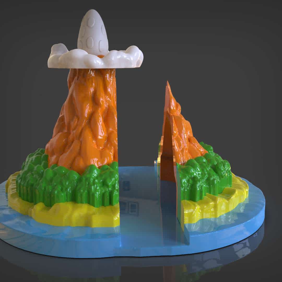 Links Awakening - Koholint Island - Koholint Island the island featured in the game The Legend of Zelda Links Awakening from Nintendo switch or game boy I set up for 3d print and you can put your Nintendo switch inside and separate each part for easy 3d print and choose the colors you want I included the OBJ and STL if you need 3D Game Assets or STL files I can do commission works.

 - The best files for 3D printing in the world. Stl models divided into parts to facilitate 3D printing. All kinds of characters, decoration, cosplay, prosthetics, pieces. Quality in 3D printing. Affordable 3D models. Low cost. Collective purchases of 3D files.