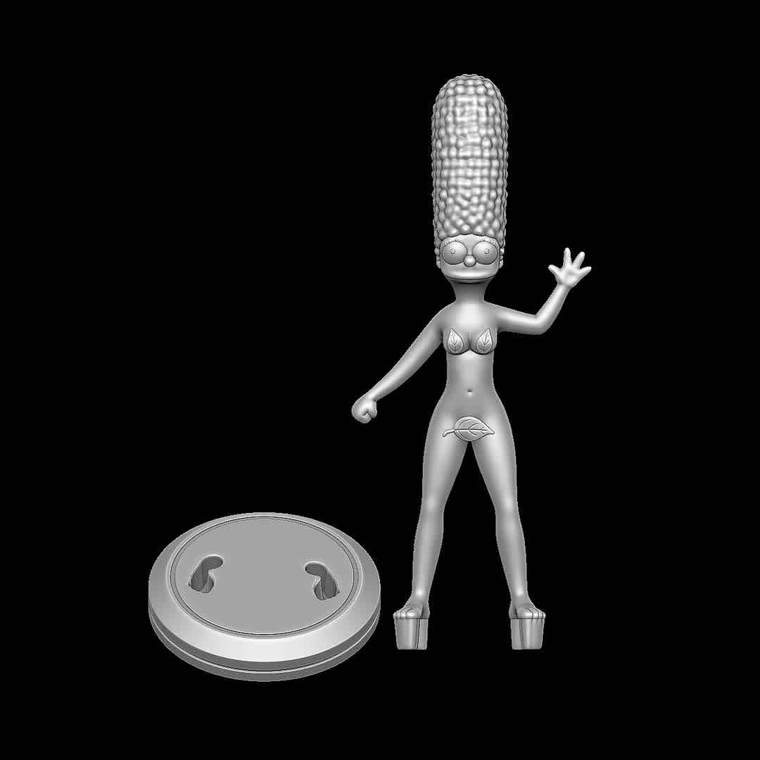 Marge Simpson Naked - Based on the episode "Natural Born Kissers"
 - Los mejores archivos para impresión 3D del mundo. Modelos Stl divididos en partes para facilitar la impresión 3D. Todo tipo de personajes, decoración, cosplay, prótesis, piezas. Calidad en impresión 3D. Modelos 3D asequibles. Bajo costo. Compras colectivas de archivos 3D.