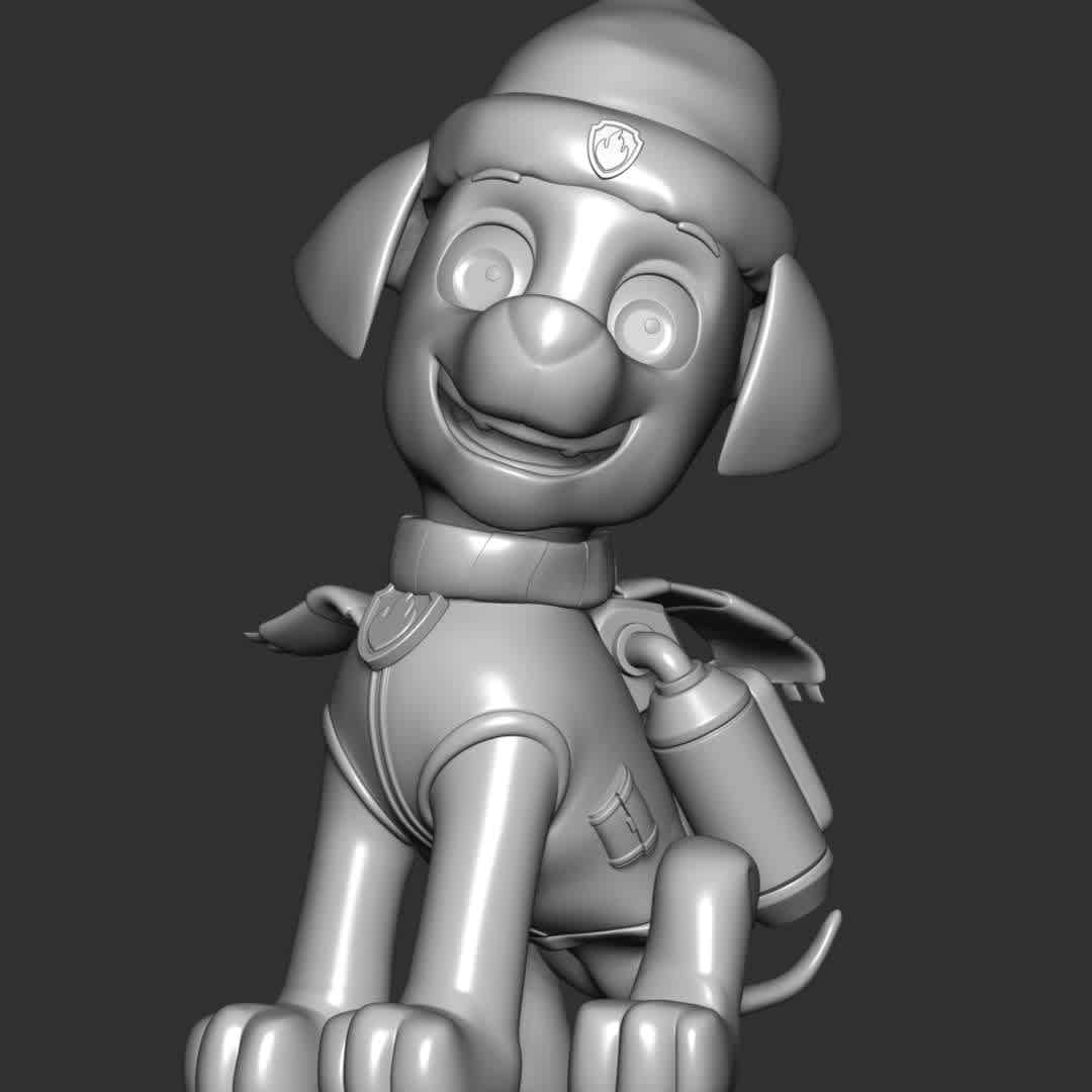 Marshall Christmas - Paw Patrol - 
**Let's celebrate Christmas with Marshall Paw Patrol**

These information of model:

**- The height of current model is 20 cm and you can free to scale it.**

**- Format files: STL, OBJ to supporting 3D printing.**

Please don't hesitate to contact me if you have any issues question. - The best files for 3D printing in the world. Stl models divided into parts to facilitate 3D printing. All kinds of characters, decoration, cosplay, prosthetics, pieces. Quality in 3D printing. Affordable 3D models. Low cost. Collective purchases of 3D files.