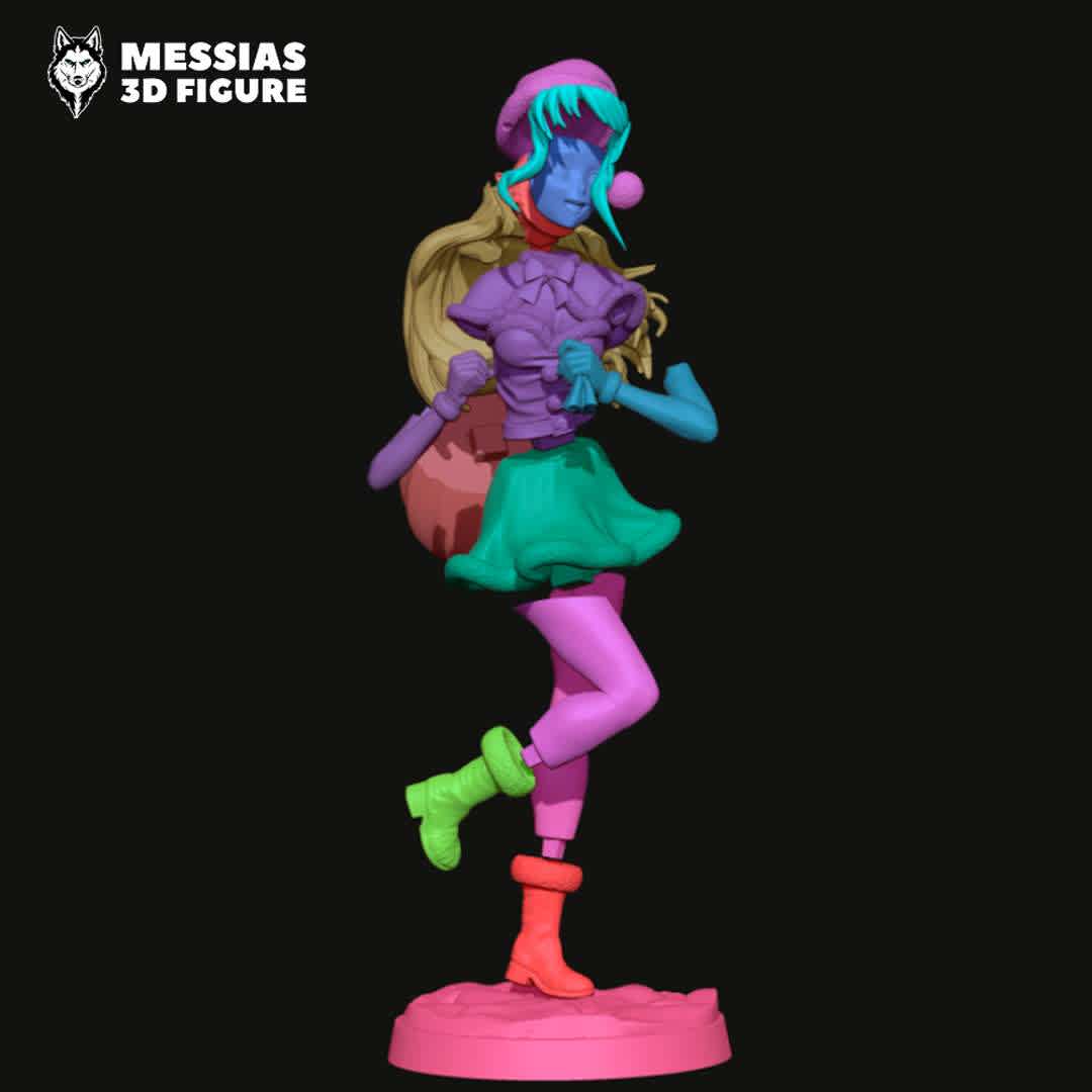 Merry Christmas Girl - Festive Delight: 3D-Printed Merry Christmas Girl Figure Now Available! Embrace the holiday spirit with our digital 3D print files featuring the heartwarming Merry Christmas Girl. Meticulously designed, these files let you bring the festive cheer and joy of Christmas to life through the marvel of 3D printing.

Embark on a creative journey as you customize size, color, and materials to match your unique style. Whether you're a fan of holiday decorations, a collector, or simply want to add a touch of Christmas magic, this digital creation captures the essence of warmth and celebration.

Be among the exclusive few to own this extraordinary 3D-printed masterpiece, seamlessly blending technology with the festive esthetics of Merry Christmas Girl. Order now and add this delightful figure to your collection, creating a charming holiday centerpiece that spreads Christmas cheer. - Os melhores arquivos para impressão 3D do mundo. Modelos stl divididos em partes para facilitar a impressão 3D. Todos os tipos de personagens, decoração, cosplay, próteses, peças. Qualidade na impressão 3D. Modelos 3D com preço acessível. Baixo custo. Compras coletivas de arquivos 3D.