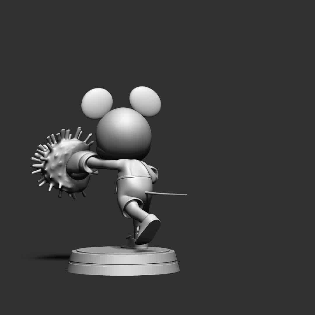 Mickey Mouse - Boxing - When you purchase the model then you will own: STL, OBJ format files are ready for 3D printing & Zbrush original files (ZTL) for you to customize as you like. This is version 1.0 of this model. Please don't hesitate to let me know if there are any issue while printing. Thanks for viewing! - The best files for 3D printing in the world. Stl models divided into parts to facilitate 3D printing. All kinds of characters, decoration, cosplay, prosthetics, pieces. Quality in 3D printing. Affordable 3D models. Low cost. Collective purchases of 3D files.