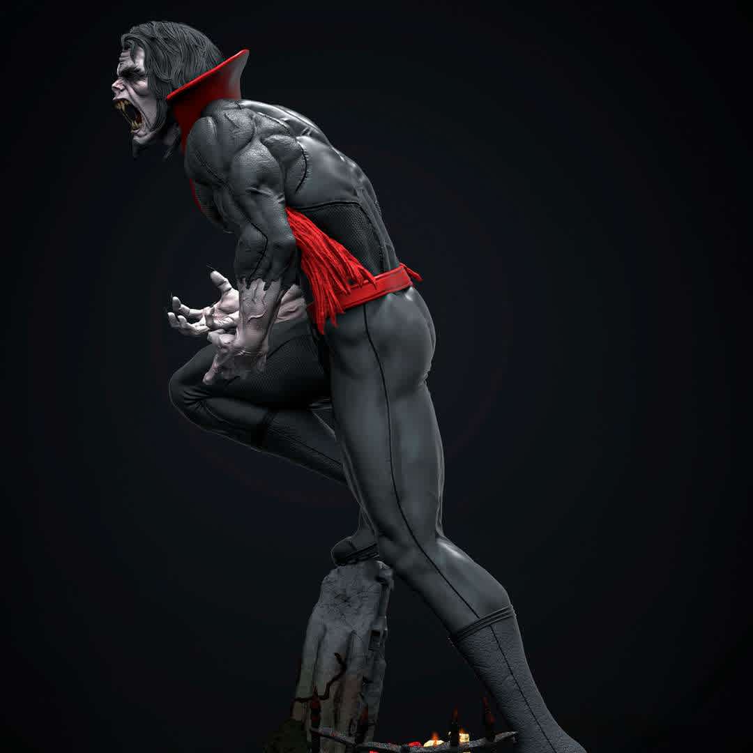 Morbius - 🇺🇸 Hello everyone!
This statue was made as a fanart of the character Morbius.
The piece is with all the cuts and set in 1/6 scale, but it works well in 1/4 scale just change the sizeup in zbrush before printing. It contains 2 heads for you to customize as you like.
Hope you like it and thanks!

🇧🇷 Olá a todos!
Esta estátua foi feita como fanart do personagem Morbius.
A peça está com todos os cortes e setada na escala 1/6, mas funciona bem em 1/4 basta mudar o sizeup no zbrush antes de colocar para impressão. Contém 2 cabeças para você personalizar conforme a sua preferencia.
Espero que você goste e obrigado! - The best files for 3D printing in the world. Stl models divided into parts to facilitate 3D printing. All kinds of characters, decoration, cosplay, prosthetics, pieces. Quality in 3D printing. Affordable 3D models. Low cost. Collective purchases of 3D files.