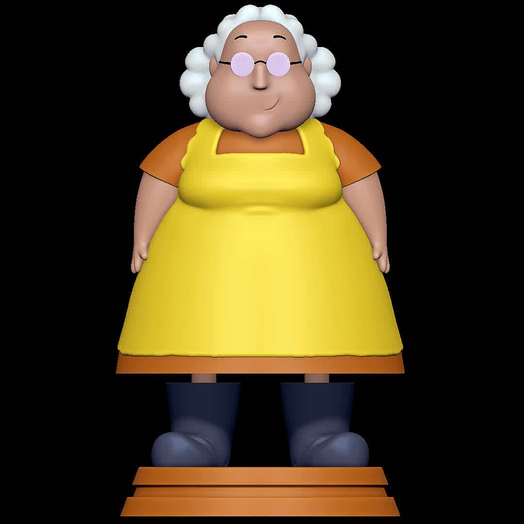 Muriel Bagge - Courage the Cowardly Dog - Classic - The best files for 3D printing in the world. Stl models divided into parts to facilitate 3D printing. All kinds of characters, decoration, cosplay, prosthetics, pieces. Quality in 3D printing. Affordable 3D models. Low cost. Collective purchases of 3D files.