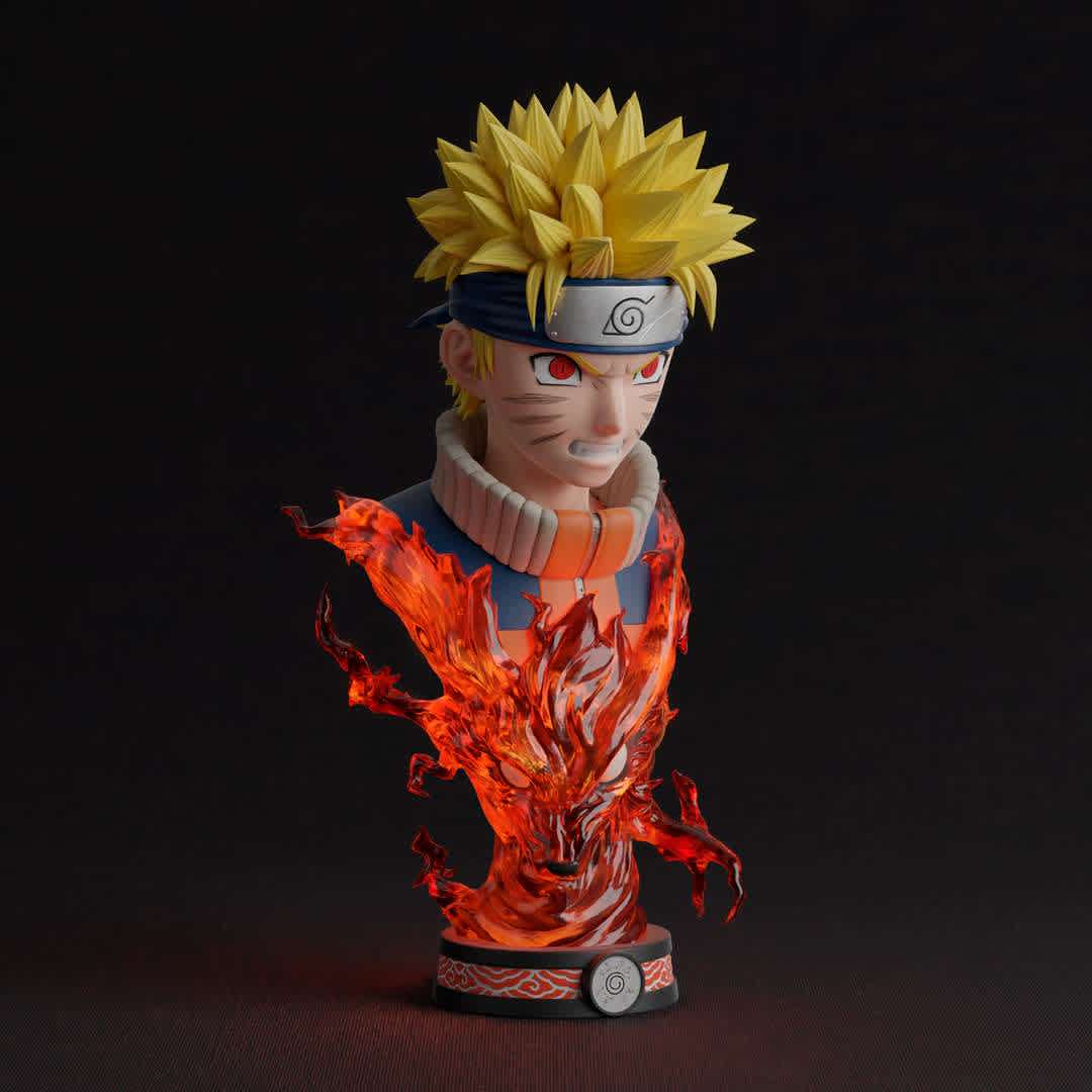 Naruto Bust  - These are the STL files needed to print the completed Naruto Bust! It is 20 cm tall, but you can adjust the size as you wish. This model is prepared and ready for 3D printing, tested and ready to use. If you have any problems, please don't hesitate to contact me. Thank you and I hope you like it.

https://www.instagram.com/mathayusart/
https://www.artstation.com/caiohenrique3d
email: cainhenrique.3d@gmail.com - The best files for 3D printing in the world. Stl models divided into parts to facilitate 3D printing. All kinds of characters, decoration, cosplay, prosthetics, pieces. Quality in 3D printing. Affordable 3D models. Low cost. Collective purchases of 3D files.