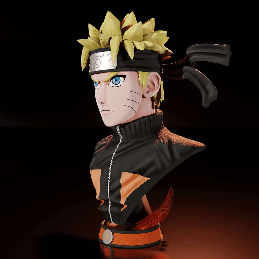 Naruto Kyuubi Vermilion Chakra - Bust of Naruto with Kyuubi chakra. The model has 2 bases and every piece has keys ready to print. - The best files for 3D printing in the world. Stl models divided into parts to facilitate 3D printing. All kinds of characters, decoration, cosplay, prosthetics, pieces. Quality in 3D printing. Affordable 3D models. Low cost. Collective purchases of 3D files.