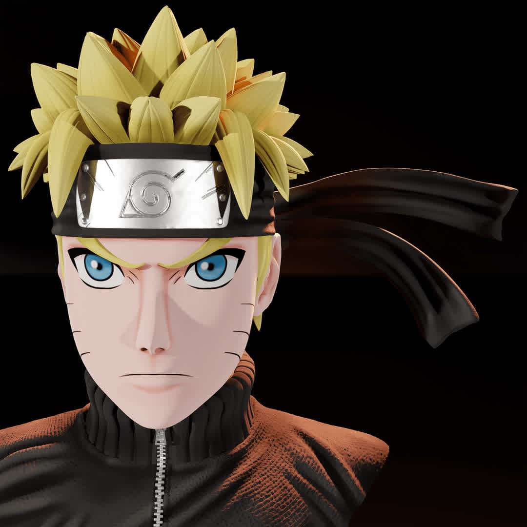 Naruto Kyuubi Vermilion Chakra - Bust of Naruto with Kyuubi chakra. The model has 2 bases and every piece has keys ready to print. - The best files for 3D printing in the world. Stl models divided into parts to facilitate 3D printing. All kinds of characters, decoration, cosplay, prosthetics, pieces. Quality in 3D printing. Affordable 3D models. Low cost. Collective purchases of 3D files.