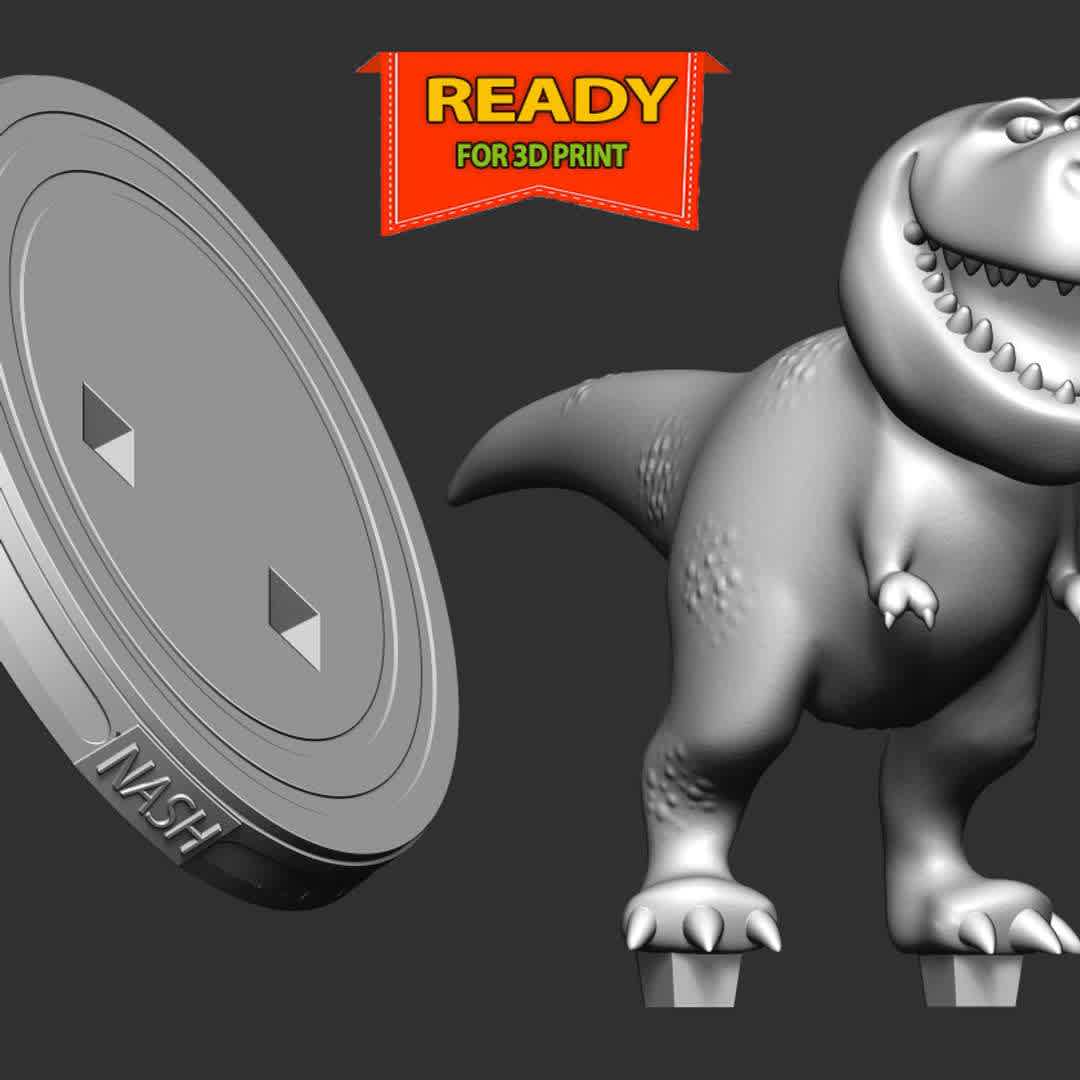 Nash - The Good Dinosaur Dino Crossing - When you purchase this model, you will own:
- STL, OBJ file with 02 separated files (included key to connect parts) is ready for 3D printing.
 - Zbrush original files (ZTL) for you to customize as you like.

This is version 1.0 of this model.
Thanks for viewing! Hope you like it. - Los mejores archivos para impresión 3D del mundo. Modelos Stl divididos en partes para facilitar la impresión 3D. Todo tipo de personajes, decoración, cosplay, prótesis, piezas. Calidad en impresión 3D. Modelos 3D asequibles. Bajo costo. Compras colectivas de archivos 3D.