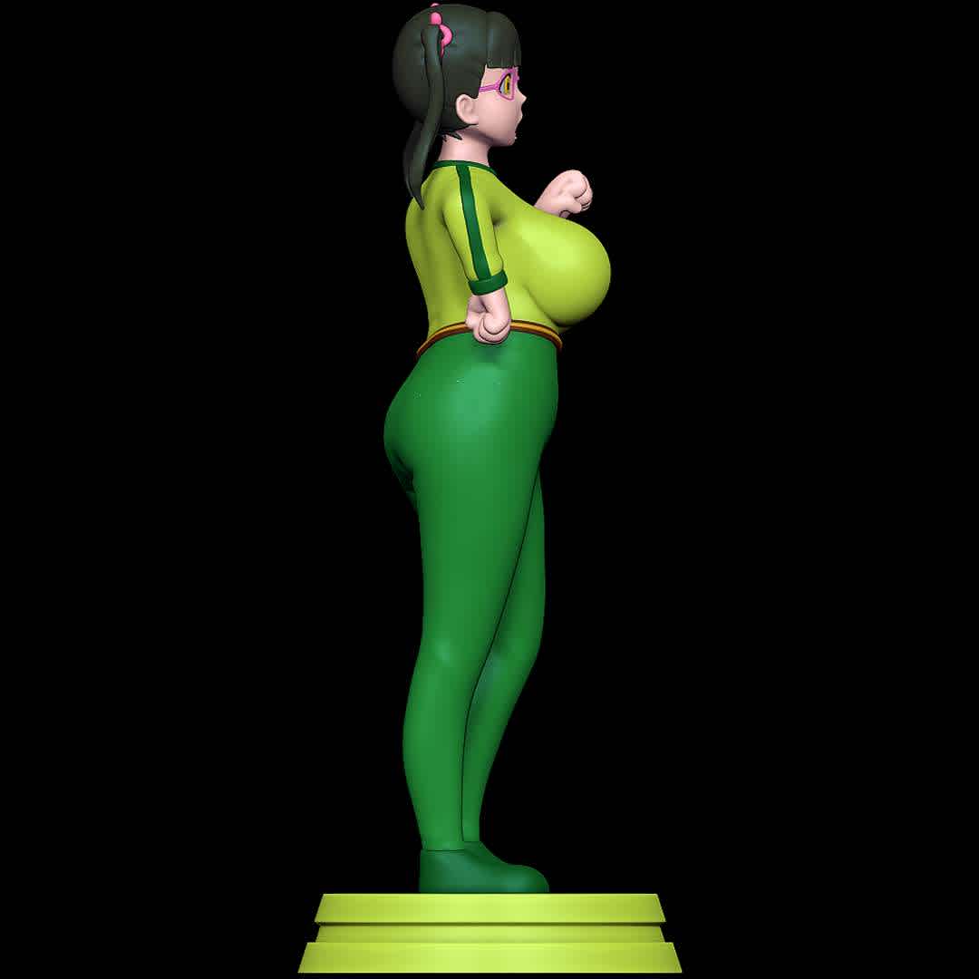 Nikuko - Please Tell Me Galko Chan - Character from the anime Please Tell Me Galko Chan, using an Alien outfit from Jimmy Neutron `-`.
 - The best files for 3D printing in the world. Stl models divided into parts to facilitate 3D printing. All kinds of characters, decoration, cosplay, prosthetics, pieces. Quality in 3D printing. Affordable 3D models. Low cost. Collective purchases of 3D files.