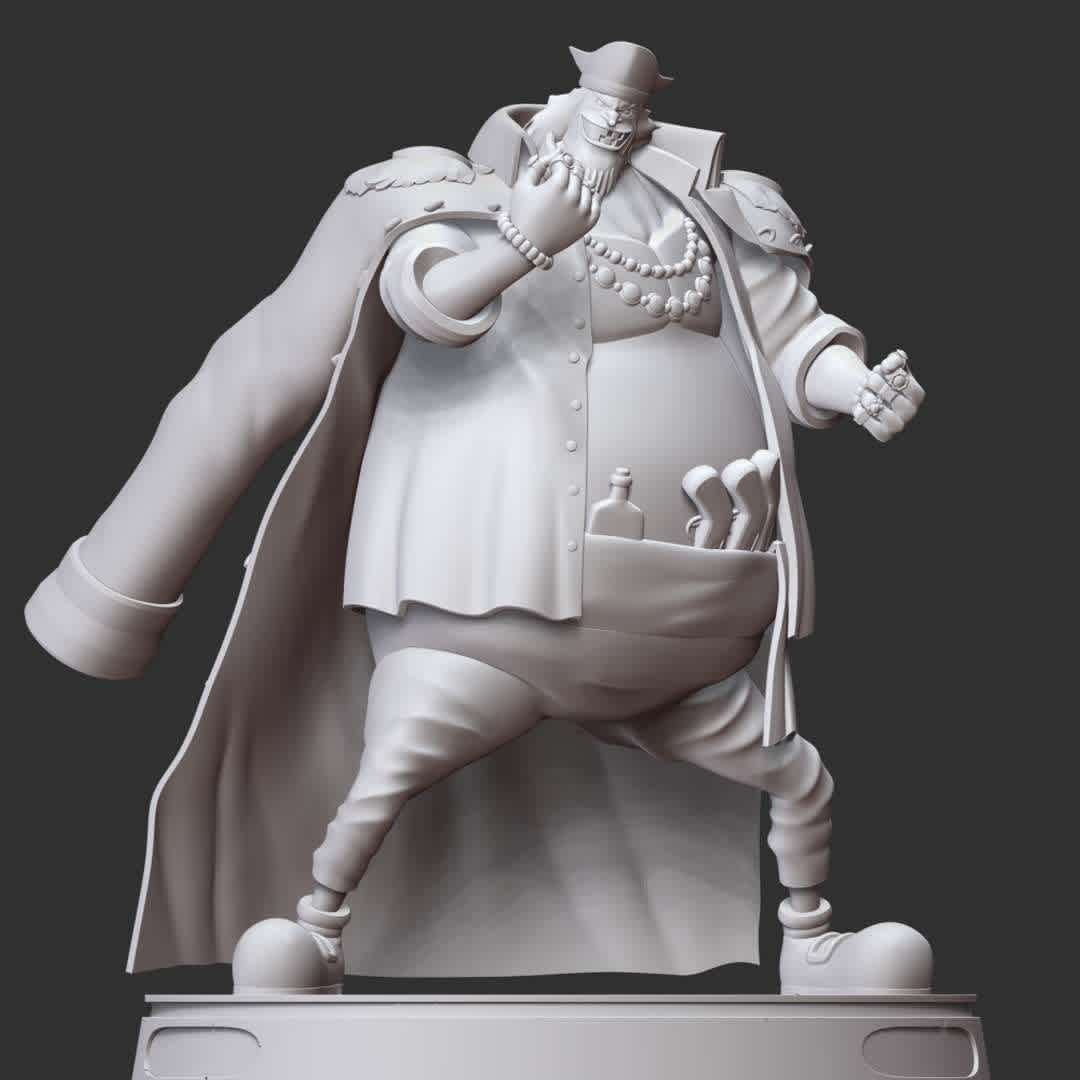 One Piece - Blackbeard - Marshall D. Teach - These information of model:

**- The height of current model is 30 cm and you can free to scale it.**

**- Format files: STL, OBJ to supporting 3D printing.**

Please don't hesitate to contact me if you have any issues question. - The best files for 3D printing in the world. Stl models divided into parts to facilitate 3D printing. All kinds of characters, decoration, cosplay, prosthetics, pieces. Quality in 3D printing. Affordable 3D models. Low cost. Collective purchases of 3D files.