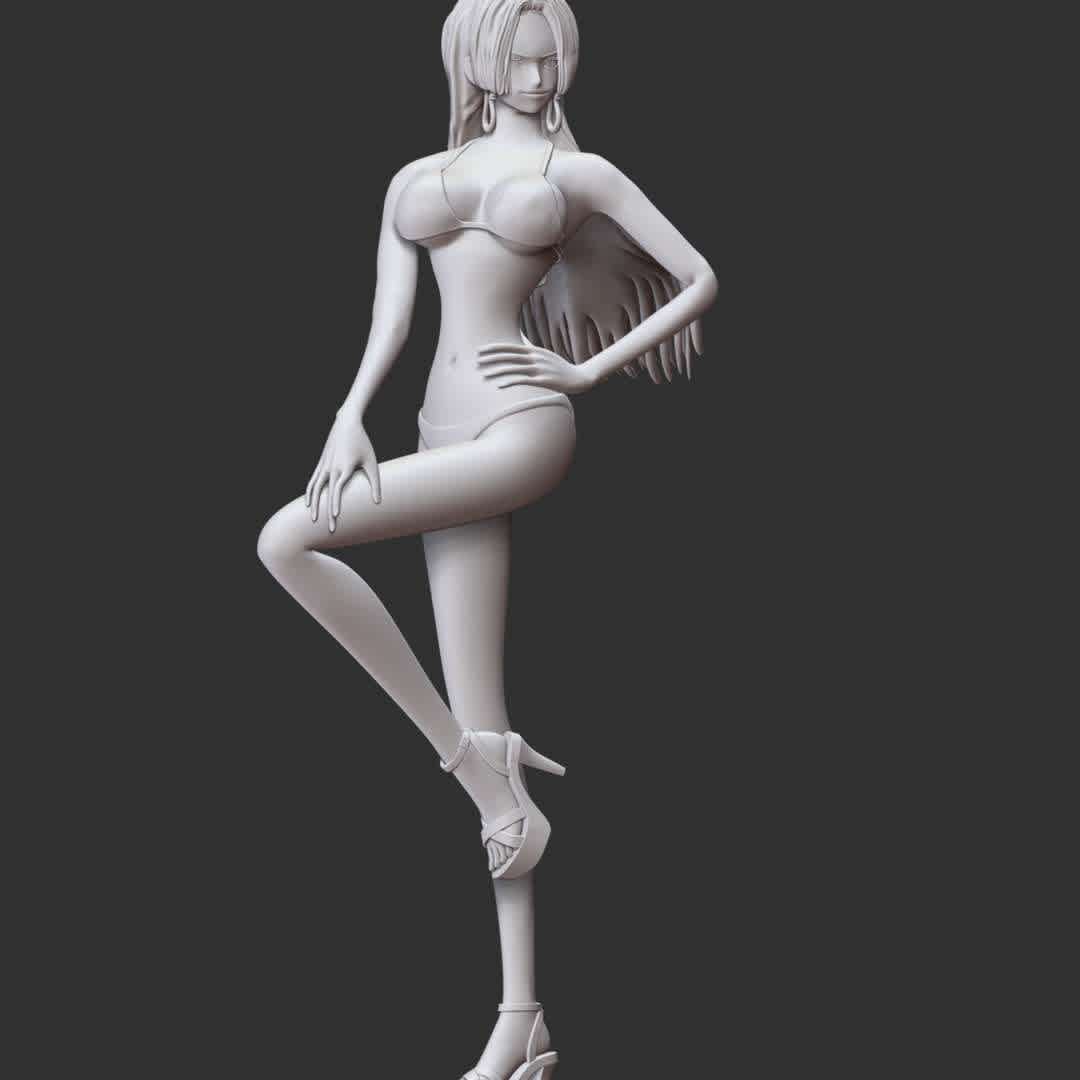 One Piece - Boa Hancock Swimsuit - These information of model:

**- The height of current model is 30 cm and you can free to scale it.**

**- Format files: STL, OBJ to supporting 3D printing.**

Please don't hesitate to contact me if you have any issues question. - The best files for 3D printing in the world. Stl models divided into parts to facilitate 3D printing. All kinds of characters, decoration, cosplay, prosthetics, pieces. Quality in 3D printing. Affordable 3D models. Low cost. Collective purchases of 3D files.