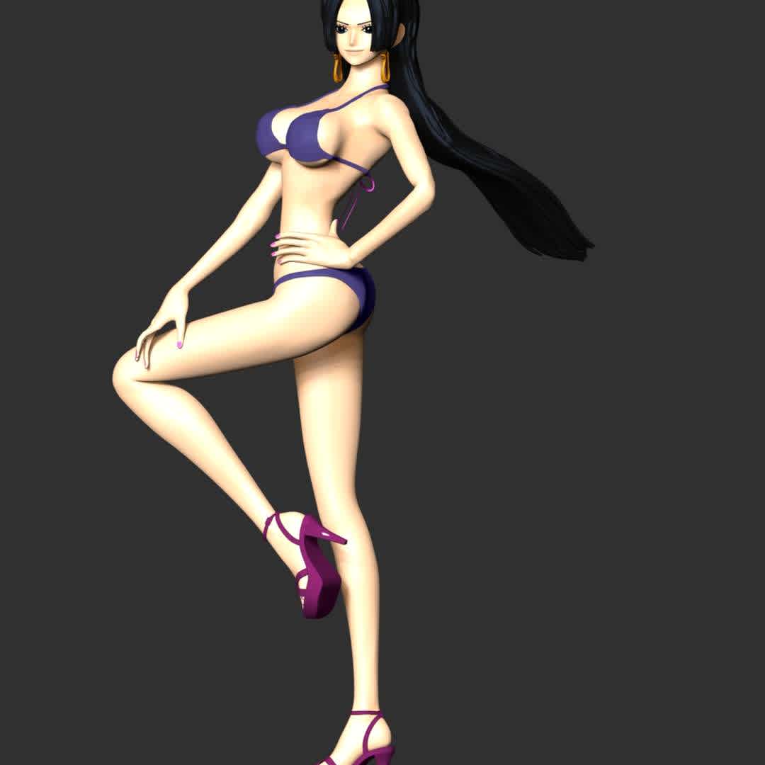 One Piece - Boa Hancock Swimsuit - These information of model:

**- The height of current model is 30 cm and you can free to scale it.**

**- Format files: STL, OBJ to supporting 3D printing.**

Please don't hesitate to contact me if you have any issues question. - Os melhores arquivos para impressão 3D do mundo. Modelos stl divididos em partes para facilitar a impressão 3D. Todos os tipos de personagens, decoração, cosplay, próteses, peças. Qualidade na impressão 3D. Modelos 3D com preço acessível. Baixo custo. Compras coletivas de arquivos 3D.