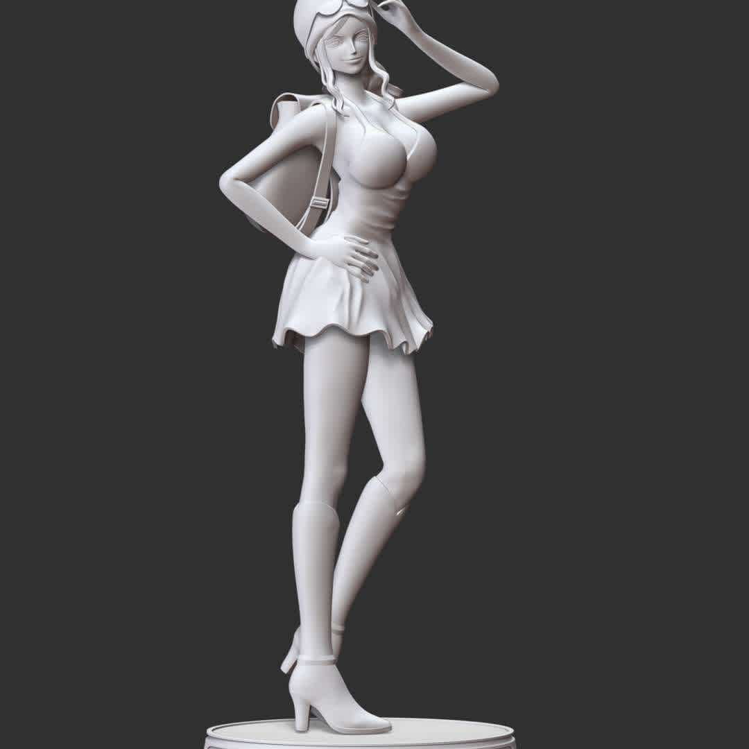 One Piece - Nico Robin - These information of model:

**- The height of current model is 30 cm and you can free to scale it.**

**- Format files: STL, OBJ to supporting 3D printing.**

Please don't hesitate to contact me if you have any issues question. - Los mejores archivos para impresión 3D del mundo. Modelos Stl divididos en partes para facilitar la impresión 3D. Todo tipo de personajes, decoración, cosplay, prótesis, piezas. Calidad en impresión 3D. Modelos 3D asequibles. Bajo costo. Compras colectivas de archivos 3D.