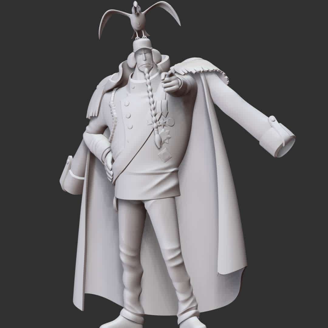 One Piece - Sengoku - These information of model:

**- The height of current model is 30 cm and you can free to scale it.**

**- Format files: STL, OBJ to supporting 3D printing.**

Please don't hesitate to contact me if you have any issues question. - The best files for 3D printing in the world. Stl models divided into parts to facilitate 3D printing. All kinds of characters, decoration, cosplay, prosthetics, pieces. Quality in 3D printing. Affordable 3D models. Low cost. Collective purchases of 3D files.