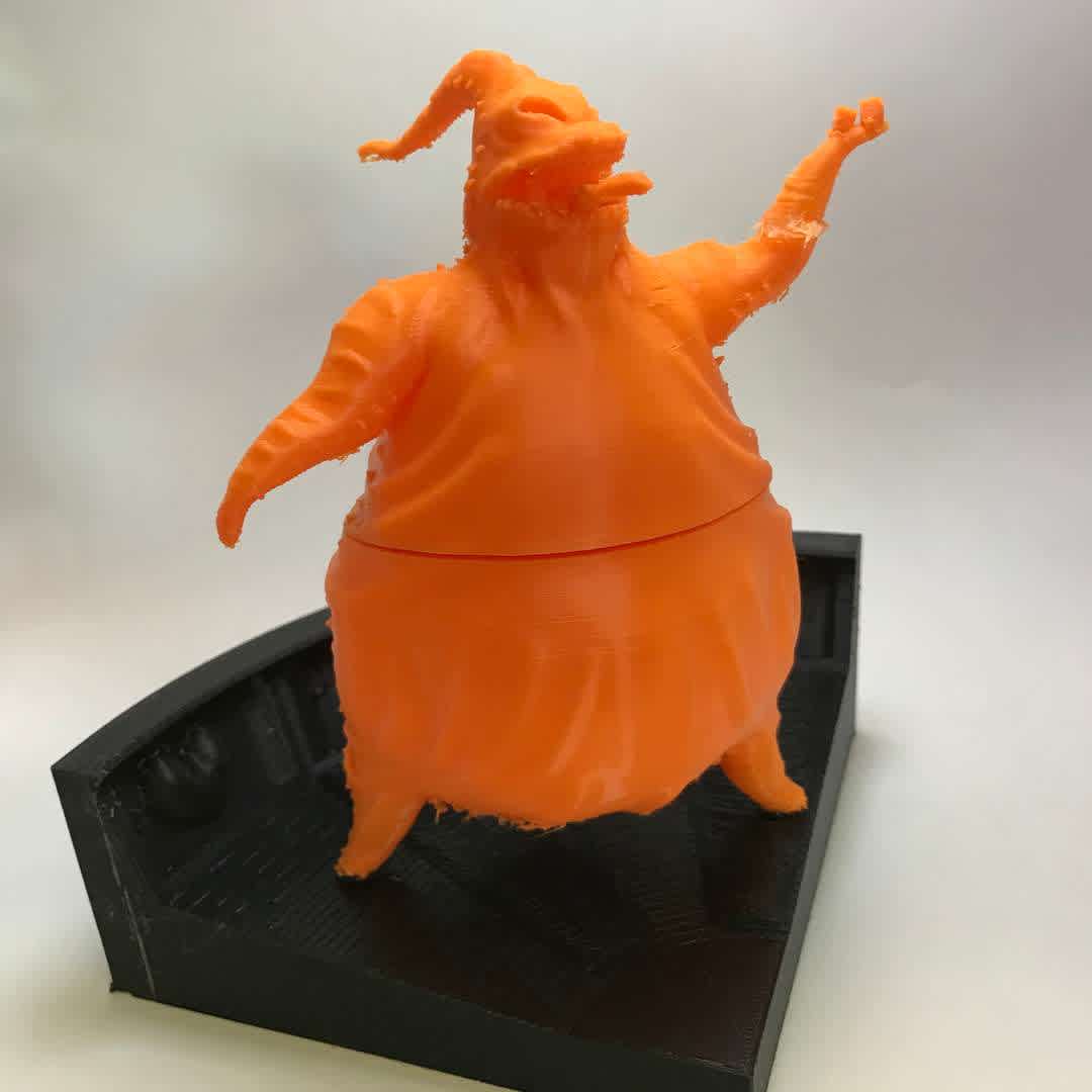 Oogie Boogie Sculpture - Oogie Boogie Sculpture from the Movie The Nightmare Before Christmas ready for 3D Print I set up the model in 3 parts for easy 3D print I included the OBJ and STL if you need 3D Game Assets or STL files I can do commission works. - Os melhores arquivos para impressão 3D do mundo. Modelos stl divididos em partes para facilitar a impressão 3D. Todos os tipos de personagens, decoração, cosplay, próteses, peças. Qualidade na impressão 3D. Modelos 3D com preço acessível. Baixo custo. Compras coletivas de arquivos 3D.