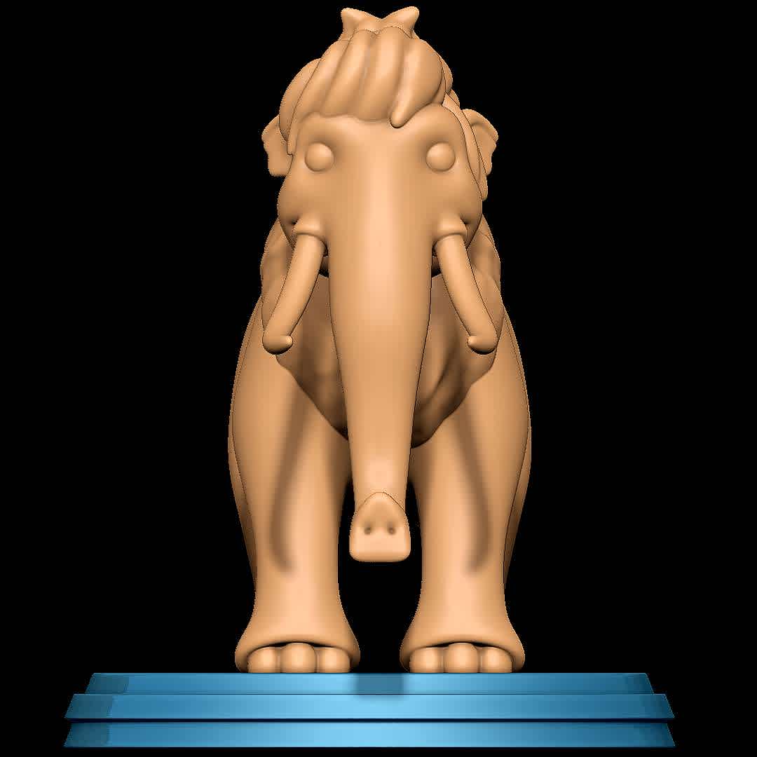 Peaches - Ice Age - character from ice age
 - The best files for 3D printing in the world. Stl models divided into parts to facilitate 3D printing. All kinds of characters, decoration, cosplay, prosthetics, pieces. Quality in 3D printing. Affordable 3D models. Low cost. Collective purchases of 3D files.