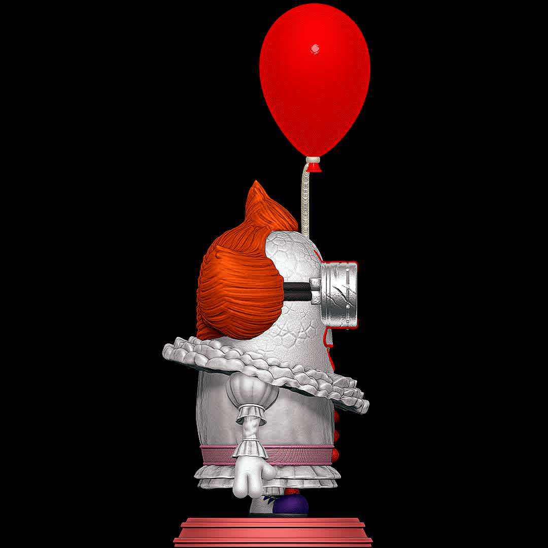 Pennywise Minion - More spook than Pennywise itsel.
 - The best files for 3D printing in the world. Stl models divided into parts to facilitate 3D printing. All kinds of characters, decoration, cosplay, prosthetics, pieces. Quality in 3D printing. Affordable 3D models. Low cost. Collective purchases of 3D files.