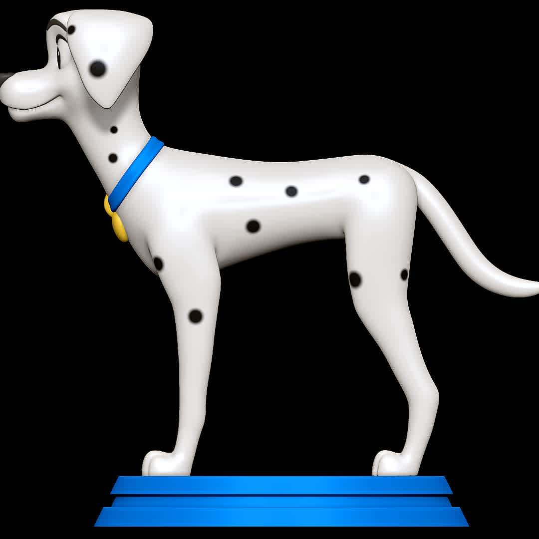 Perdita - 101 Dalmatians - Character from the Disney movie 101 Dalmatians
 - The best files for 3D printing in the world. Stl models divided into parts to facilitate 3D printing. All kinds of characters, decoration, cosplay, prosthetics, pieces. Quality in 3D printing. Affordable 3D models. Low cost. Collective purchases of 3D files.