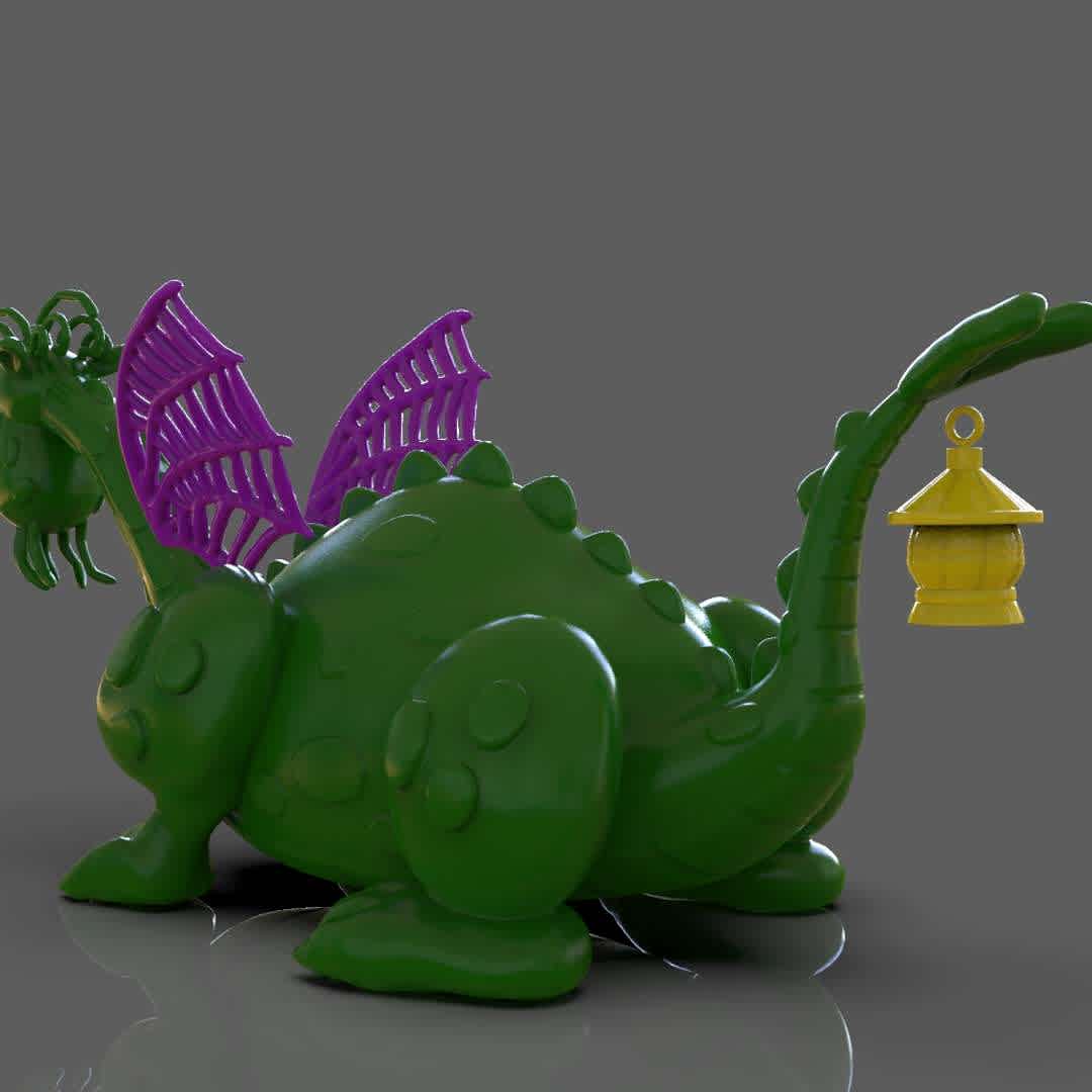 Pete´s Dragon Figurine - A figurine inspired by the allegorical car of Disneyland inspired by Petes Dragon ready for 3D print I included the OBJ and STL and I separate each part for easy 3d print if you need 3D Game Assets or STL files I can do commission works.

 - Los mejores archivos para impresión 3D del mundo. Modelos Stl divididos en partes para facilitar la impresión 3D. Todo tipo de personajes, decoración, cosplay, prótesis, piezas. Calidad en impresión 3D. Modelos 3D asequibles. Bajo costo. Compras colectivas de archivos 3D.