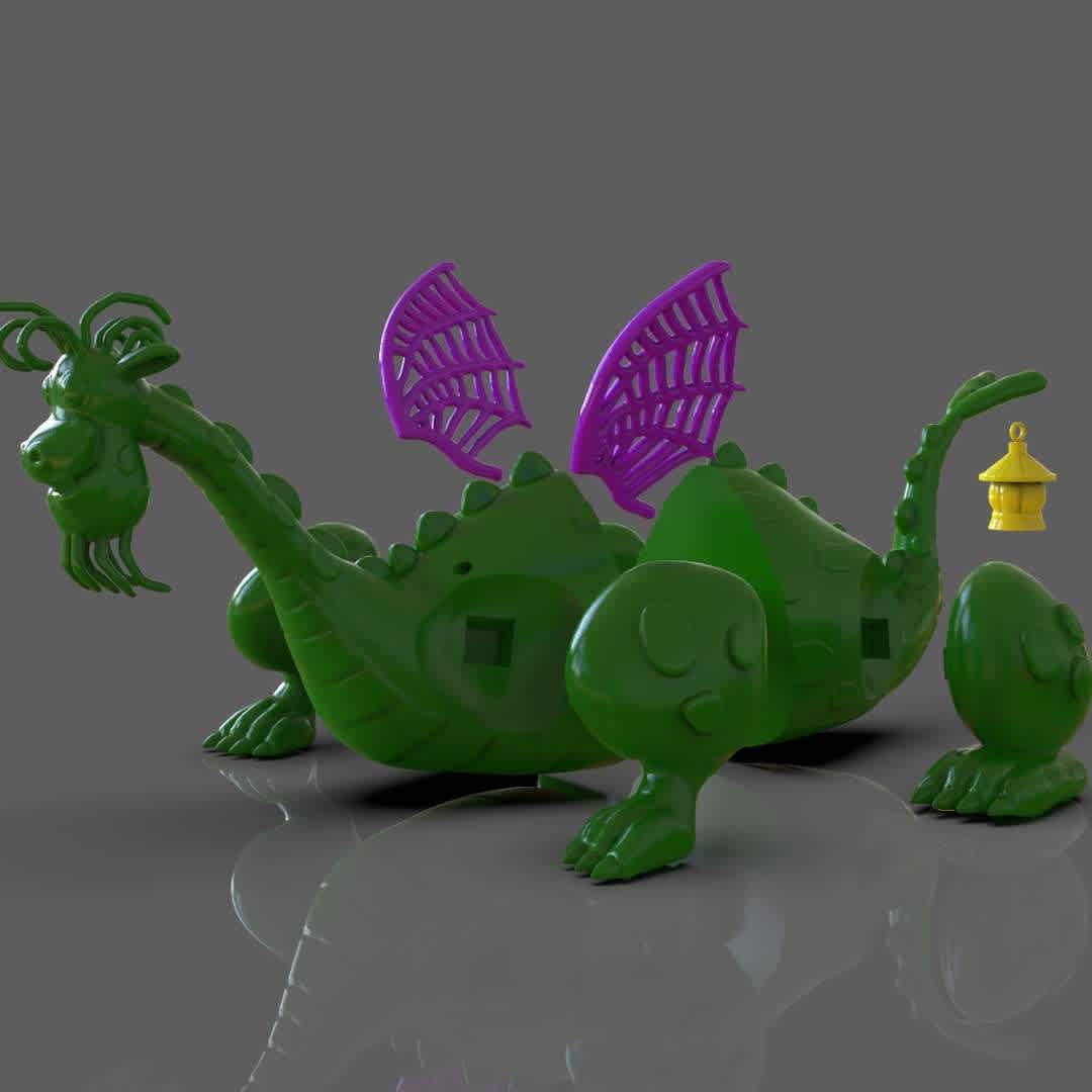 Pete´s Dragon Figurine - A figurine inspired by the allegorical car of Disneyland inspired by Petes Dragon ready for 3D print I included the OBJ and STL and I separate each part for easy 3d print if you need 3D Game Assets or STL files I can do commission works.

 - The best files for 3D printing in the world. Stl models divided into parts to facilitate 3D printing. All kinds of characters, decoration, cosplay, prosthetics, pieces. Quality in 3D printing. Affordable 3D models. Low cost. Collective purchases of 3D files.