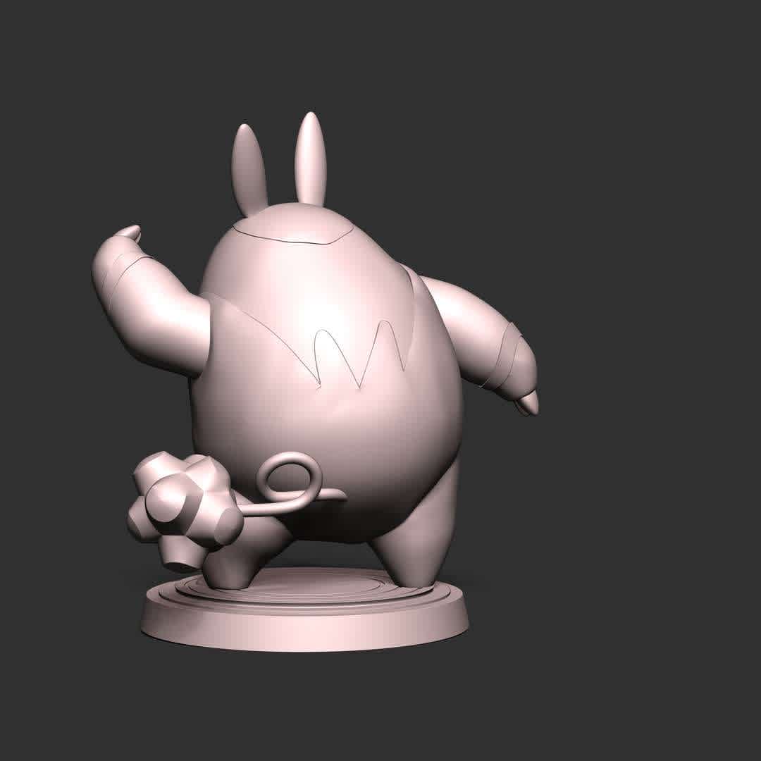 Pignite- Pokemon Go - When you purchase this model, you will own:

 - STL, OBJ file with 02 separated files (included key to connect parts) is ready for 3D printing.

 - Zbrush original files (ZTL) for you to customize as you like.

This is version 1.0 of this model.

Thanks for viewing! Hope you like him. - The best files for 3D printing in the world. Stl models divided into parts to facilitate 3D printing. All kinds of characters, decoration, cosplay, prosthetics, pieces. Quality in 3D printing. Affordable 3D models. Low cost. Collective purchases of 3D files.