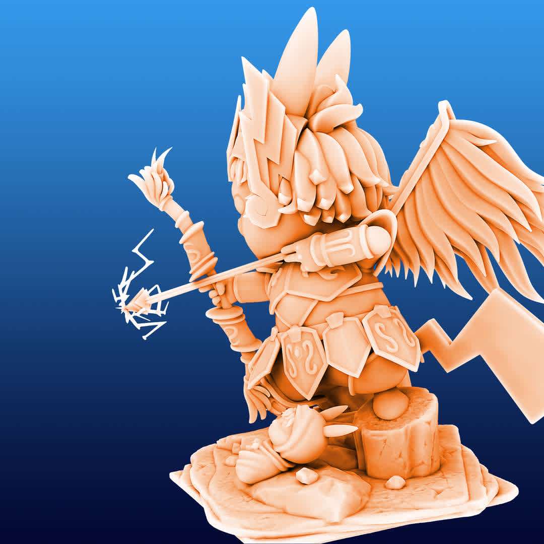 Pikachu Knight of the Zodiac Aiolos Cosplay - Pikachu Knight of the Zodiac Aiolos Cosplay File ready for printing 31 STL files ready for printing Model cut and prepared with plug-in pins for printing

I'm a 3D artist for a few years, graduated in game designer, venturing into this area of ​​collectibles that became my passion, I hope you like the models, and if you have any questions or suggestions, just get in touch with me. - The best files for 3D printing in the world. Stl models divided into parts to facilitate 3D printing. All kinds of characters, decoration, cosplay, prosthetics, pieces. Quality in 3D printing. Affordable 3D models. Low cost. Collective purchases of 3D files.