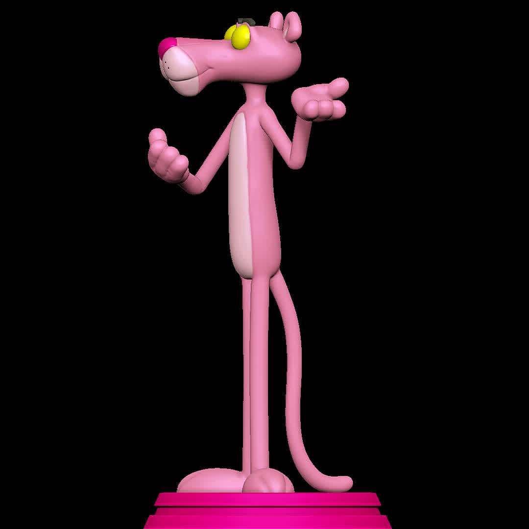 Pink Panther - Classic
 - The best files for 3D printing in the world. Stl models divided into parts to facilitate 3D printing. All kinds of characters, decoration, cosplay, prosthetics, pieces. Quality in 3D printing. Affordable 3D models. Low cost. Collective purchases of 3D files.