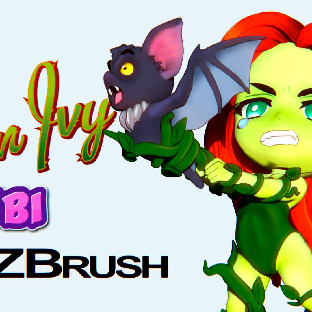 Poison Ivy Chibi 3D Print Model - Let the sensuality and charm of "Poison Ivy" bloom on your shelf with this adorable 3D "Chibi Poison Ivy"!
Charming Details: Every line, every expression, and even the vines that surround her have been skillfully recreated in this high-quality figure. She's the perfect combination of beauty and danger!
Premium 3D Printing: Crafted with cutting-edge 3D printing technology, this "Chibi Poison Ivy" is a tribute to the iconic Batman villain. Compatible with various 3D printers and materials, it's perfect for fans and collectors.
Customize Your Collection: Whether for display on your shelf or as an amazing gift for a DC villains-loving friend, this "Chibi Poison Ivy" is a unique and special addition to any collection.
Don't miss the chance to have a piece of the Poison Ivy world always by your side. Get the "Chibi Poison Ivy" 3D printing file now and let the sensuality of villainous nature light up your collection! - Los mejores archivos para impresión 3D del mundo. Modelos Stl divididos en partes para facilitar la impresión 3D. Todo tipo de personajes, decoración, cosplay, prótesis, piezas. Calidad en impresión 3D. Modelos 3D asequibles. Bajo costo. Compras colectivas de archivos 3D.