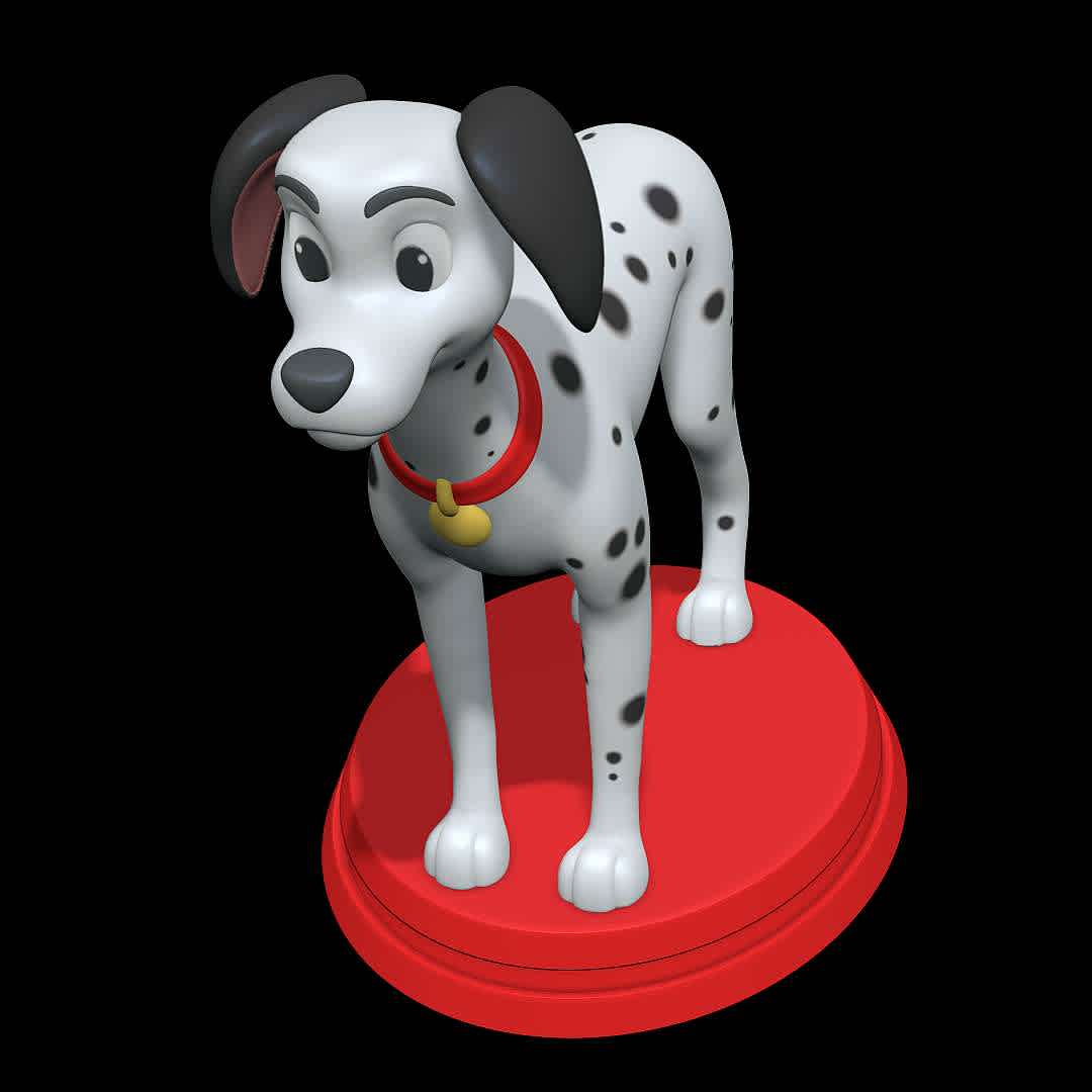 Pongo - 101 Dalmatians - Character from 101 Dalmatians
 - The best files for 3D printing in the world. Stl models divided into parts to facilitate 3D printing. All kinds of characters, decoration, cosplay, prosthetics, pieces. Quality in 3D printing. Affordable 3D models. Low cost. Collective purchases of 3D files.