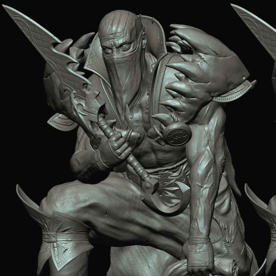 Pyke, the Bloodharbor Ripper - This is my new statue of Pyke, fron the game League of Legends.

Hope you like


1/7 scale (you can choose between smaller or larger)

1 extra head (no mask)

if you have any problems with the model you can send me a message and I will try to fix it :) - The best files for 3D printing in the world. Stl models divided into parts to facilitate 3D printing. All kinds of characters, decoration, cosplay, prosthetics, pieces. Quality in 3D printing. Affordable 3D models. Low cost. Collective purchases of 3D files.