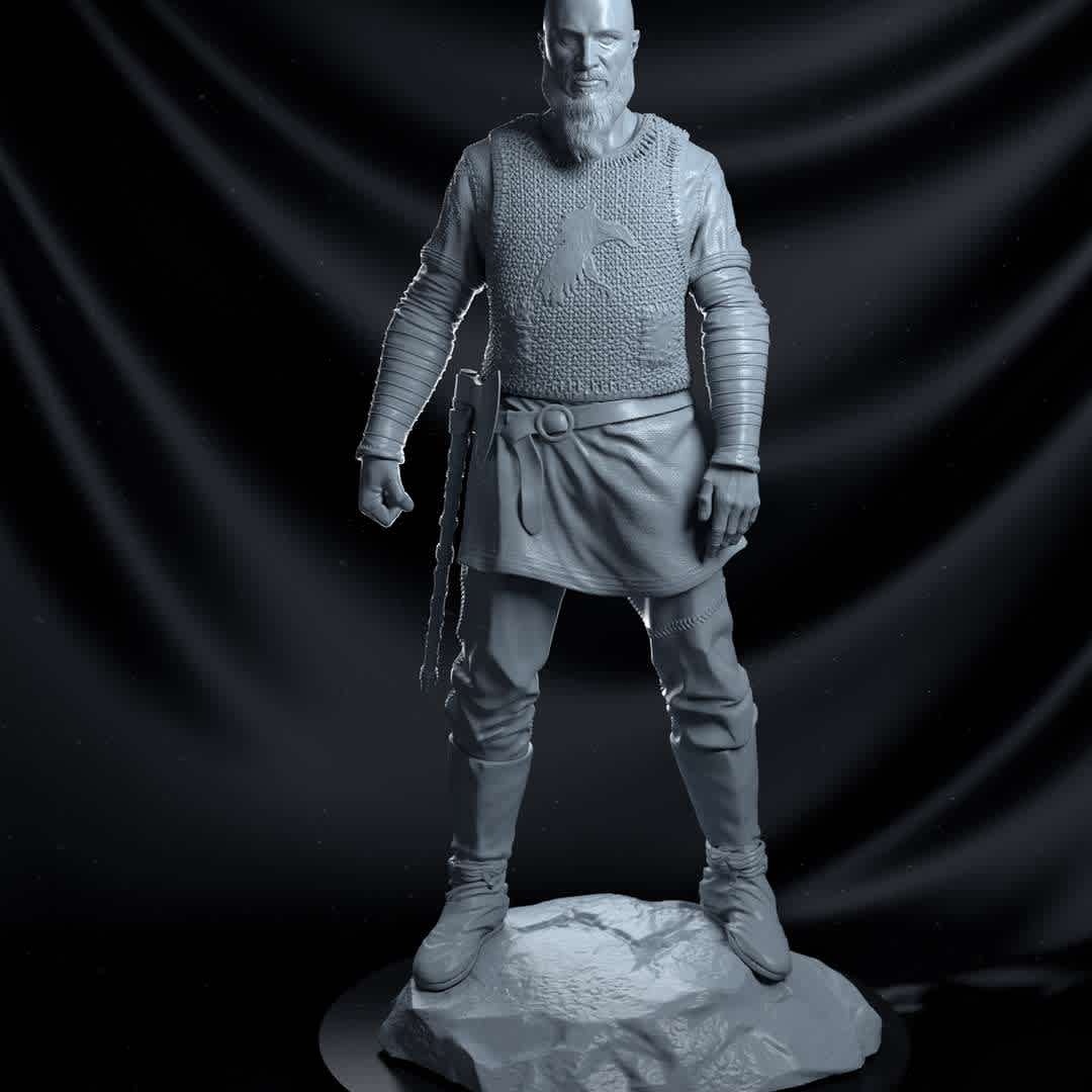 Ragnar  - This project is a fanart based on the acclaimed series Vikings. Hope you like it !! - Os melhores arquivos para impressão 3D do mundo. Modelos stl divididos em partes para facilitar a impressão 3D. Todos os tipos de personagens, decoração, cosplay, próteses, peças. Qualidade na impressão 3D. Modelos 3D com preço acessível. Baixo custo. Compras coletivas de arquivos 3D.