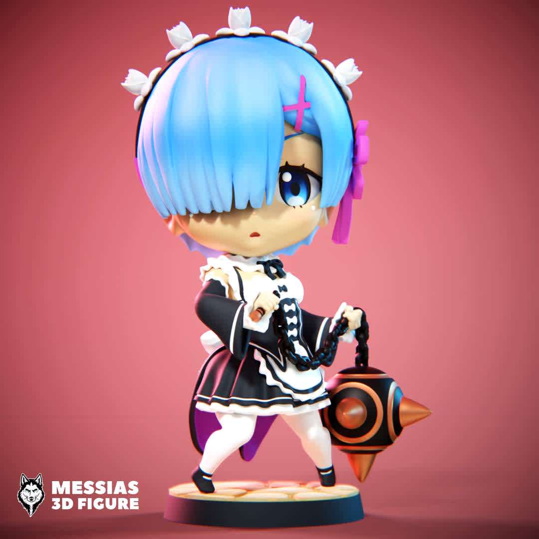 Rem Zero Chibi Rem Zero 3D Print Model 3D Print Model - Elevate your devotion to the Re:Zero anime to a whole new level with this incredible 3D figure of Rem!
Stunning Details: Every curve, expression, and intricate detail has been meticulously reproduced in this high-quality figure. With astonishing precision, Rem looks ready to leap off the screen and come to life!
Cutting-Edge 3D Printing: Crafted using the latest 3D printing technology, this figure is a true tribute to your favorite character. Built to last, it's a collector's item that is sure to enchant all anime fans.
Decorate Your Space: Add a touch of magic and adventure to your home, office, or creative space with this unique Rem figure. Perfect for display, it also makes an incredible gift for fellow Re:Zero enthusiasts!
Don't miss the opportunity to keep Rem always by your side. Order your 3D figure today and dive into the thrilling world of Re:Zero like never before! - Los mejores archivos para impresión 3D del mundo. Modelos Stl divididos en partes para facilitar la impresión 3D. Todo tipo de personajes, decoración, cosplay, prótesis, piezas. Calidad en impresión 3D. Modelos 3D asequibles. Bajo costo. Compras colectivas de archivos 3D.