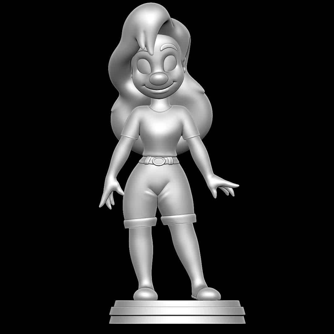 Roxxanne - A Goofy Movie - Character from A Goofy Movie
 - The best files for 3D printing in the world. Stl models divided into parts to facilitate 3D printing. All kinds of characters, decoration, cosplay, prosthetics, pieces. Quality in 3D printing. Affordable 3D models. Low cost. Collective purchases of 3D files.