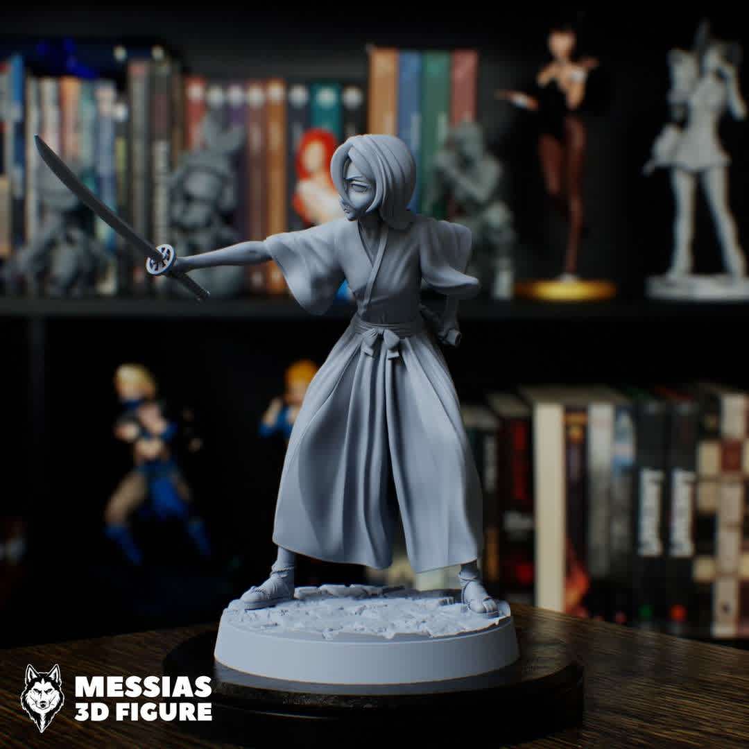 Rukia Bleach 3D Print Model - Introducing the incredible "Rukia" figure from the renowned anime Bleach, now available in a 3D printable version! This intricately designed piece perfectly captures the essence of the fearless Rukia Kuchiki, showcasing all her iconic features and striking expressions. With our advanced 3D modeling technology, you can bring Rukia into your own reality by printing this stunning figure and proudly displaying it in your anime collection. Whether you're a long-time fan or just beginning to delve into the world of Bleach, this 3D figure is a must-have for any enthusiast. Don't miss the chance to infuse your space with the magic of Bleach with the "Rukia" 3D printable figure! - Los mejores archivos para impresión 3D del mundo. Modelos Stl divididos en partes para facilitar la impresión 3D. Todo tipo de personajes, decoración, cosplay, prótesis, piezas. Calidad en impresión 3D. Modelos 3D asequibles. Bajo costo. Compras colectivas de archivos 3D.