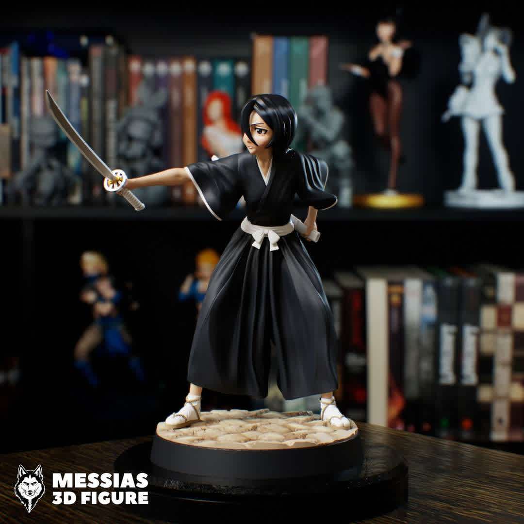 Rukia Bleach 3D Print Model - Introducing the incredible "Rukia" figure from the renowned anime Bleach, now available in a 3D printable version! This intricately designed piece perfectly captures the essence of the fearless Rukia Kuchiki, showcasing all her iconic features and striking expressions. With our advanced 3D modeling technology, you can bring Rukia into your own reality by printing this stunning figure and proudly displaying it in your anime collection. Whether you're a long-time fan or just beginning to delve into the world of Bleach, this 3D figure is a must-have for any enthusiast. Don't miss the chance to infuse your space with the magic of Bleach with the "Rukia" 3D printable figure! - Los mejores archivos para impresión 3D del mundo. Modelos Stl divididos en partes para facilitar la impresión 3D. Todo tipo de personajes, decoración, cosplay, prótesis, piezas. Calidad en impresión 3D. Modelos 3D asequibles. Bajo costo. Compras colectivas de archivos 3D.