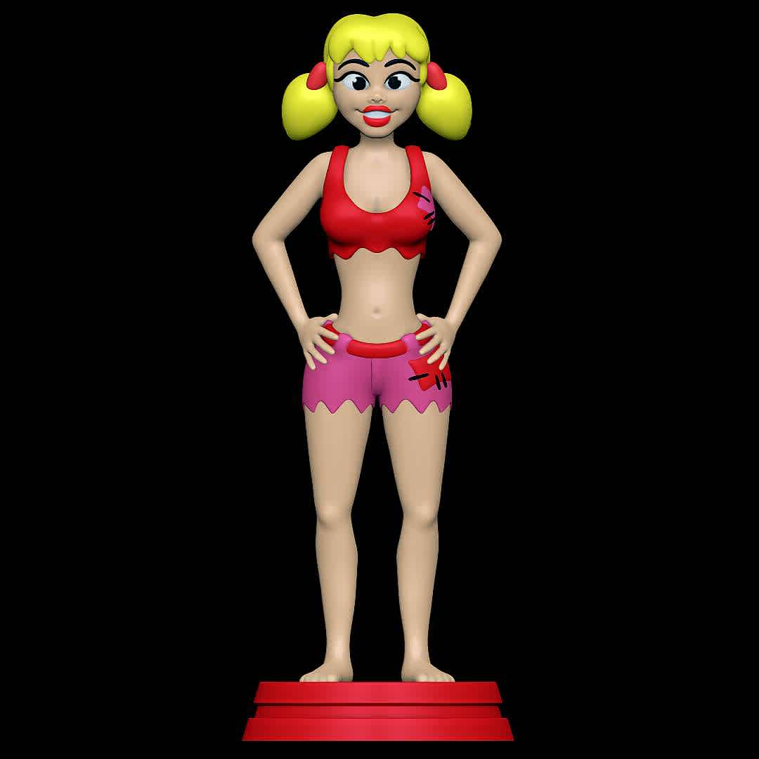 Sadie-Mae Scroggins - Scooby Doo - Character from Scooby-Doo Meets the Boo Brothers
 - The best files for 3D printing in the world. Stl models divided into parts to facilitate 3D printing. All kinds of characters, decoration, cosplay, prosthetics, pieces. Quality in 3D printing. Affordable 3D models. Low cost. Collective purchases of 3D files.