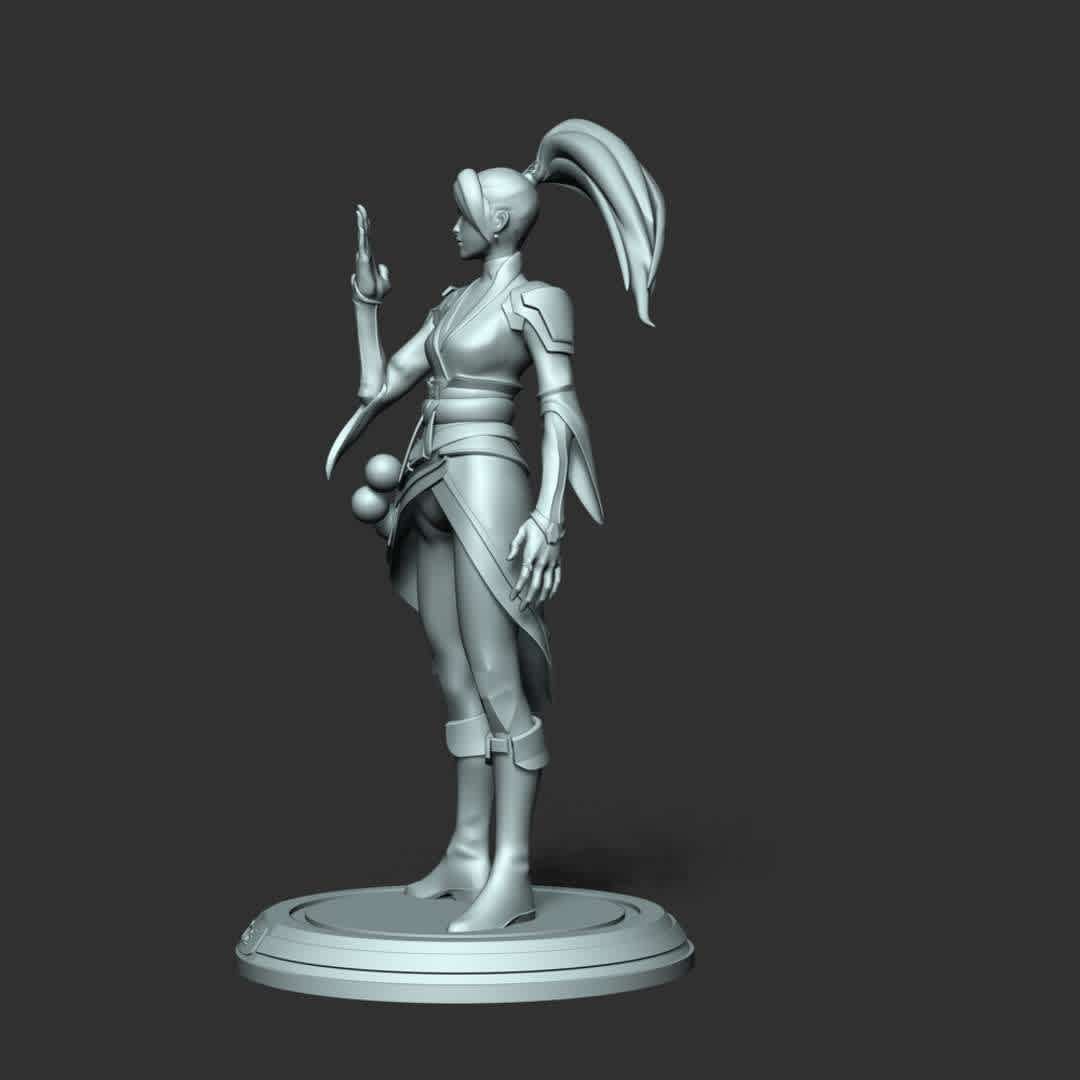 Sage - Valorant - When you purchase this model, you will own:

  - STL, OBJ file with 04 separated files (included key to connect parts) is ready for 3D printing.
  - Zbrush original files (ZTL) for you to customize as you like.

This is version 1.0 of this model.
Thanks for viewing! Hope you like her. - The best files for 3D printing in the world. Stl models divided into parts to facilitate 3D printing. All kinds of characters, decoration, cosplay, prosthetics, pieces. Quality in 3D printing. Affordable 3D models. Low cost. Collective purchases of 3D files.