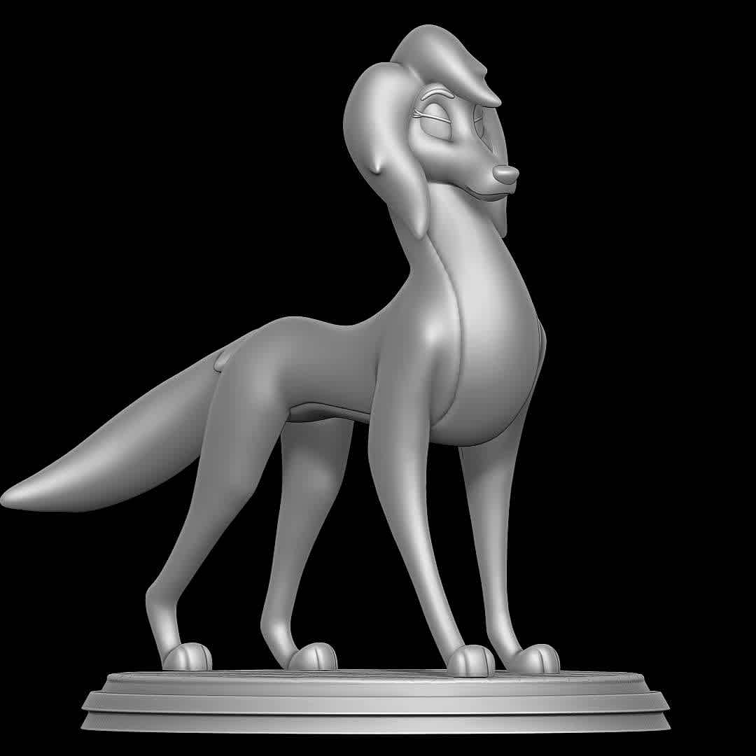 Sasha La Fleur - All Dogs Go To Heaven 2 - Character from All Dogs Go To Heaven 2
 - Los mejores archivos para impresión 3D del mundo. Modelos Stl divididos en partes para facilitar la impresión 3D. Todo tipo de personajes, decoración, cosplay, prótesis, piezas. Calidad en impresión 3D. Modelos 3D asequibles. Bajo costo. Compras colectivas de archivos 3D.