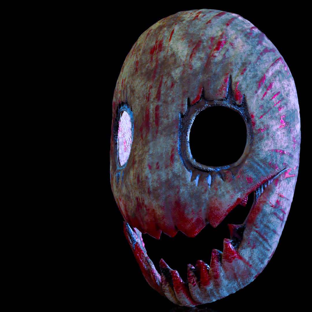 Smile mask horror  - mask horror  - Os melhores arquivos para impressão 3D do mundo. Modelos stl divididos em partes para facilitar a impressão 3D. Todos os tipos de personagens, decoração, cosplay, próteses, peças. Qualidade na impressão 3D. Modelos 3D com preço acessível. Baixo custo. Compras coletivas de arquivos 3D.