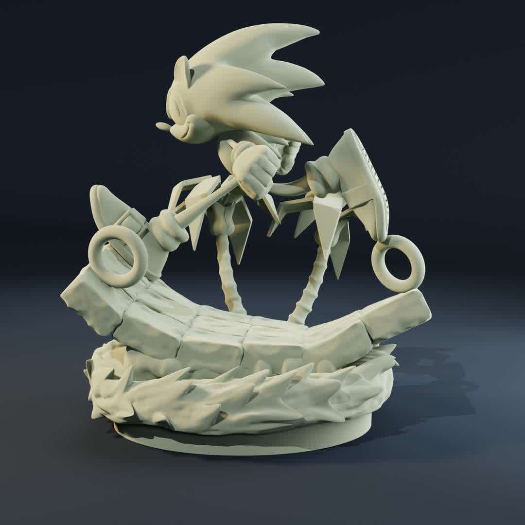 Sonic Green Hill Zone - My design of Sonic running in the Green Hill Zone, in the form of a statue. Sonic was my first character that I drew as a child and today I bring him in 3D design. Nostalgic!

20 cm
14 parts
STL and OBJ - The best files for 3D printing in the world. Stl models divided into parts to facilitate 3D printing. All kinds of characters, decoration, cosplay, prosthetics, pieces. Quality in 3D printing. Affordable 3D models. Low cost. Collective purchases of 3D files.