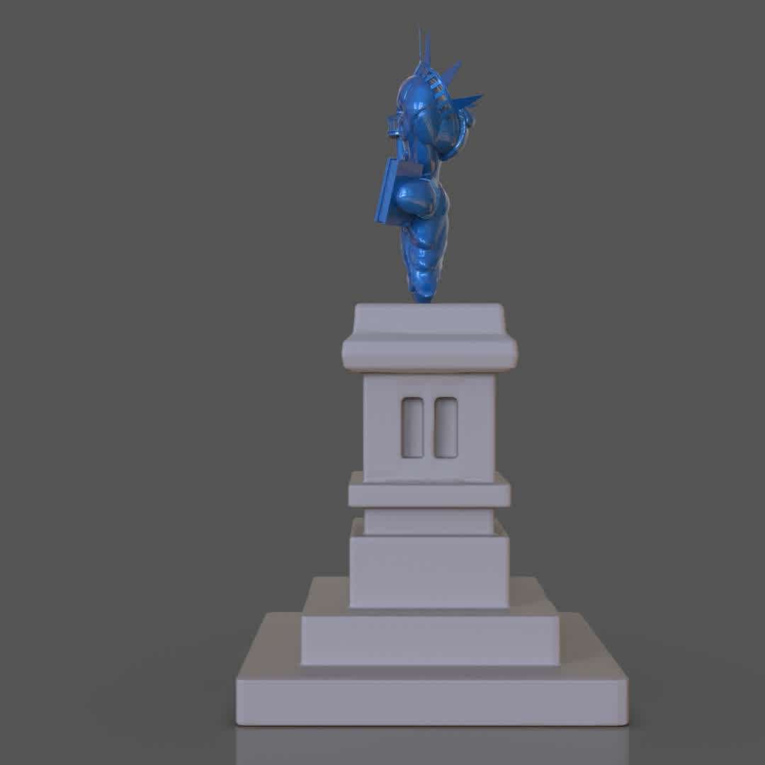 Sour Patch Kid Liberty - A Sour Patch Kid with a Liberty Statue costume ready for 3d print I included two parts version with the base and another without the base Included the OBJ and STL files if you need 3D Game Assets or STL files I can do commission works.

 - The best files for 3D printing in the world. Stl models divided into parts to facilitate 3D printing. All kinds of characters, decoration, cosplay, prosthetics, pieces. Quality in 3D printing. Affordable 3D models. Low cost. Collective purchases of 3D files.
