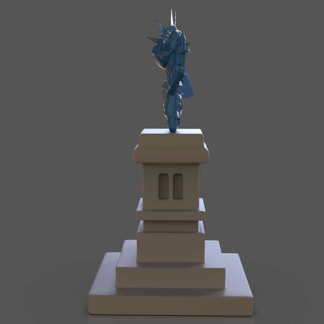 Sour Patch Kid Liberty - A Sour Patch Kid with a Liberty Statue costume ready for 3d print I included two parts version with the base and another without the base Included the OBJ and STL files if you need 3D Game Assets or STL files I can do commission works.

 - The best files for 3D printing in the world. Stl models divided into parts to facilitate 3D printing. All kinds of characters, decoration, cosplay, prosthetics, pieces. Quality in 3D printing. Affordable 3D models. Low cost. Collective purchases of 3D files.